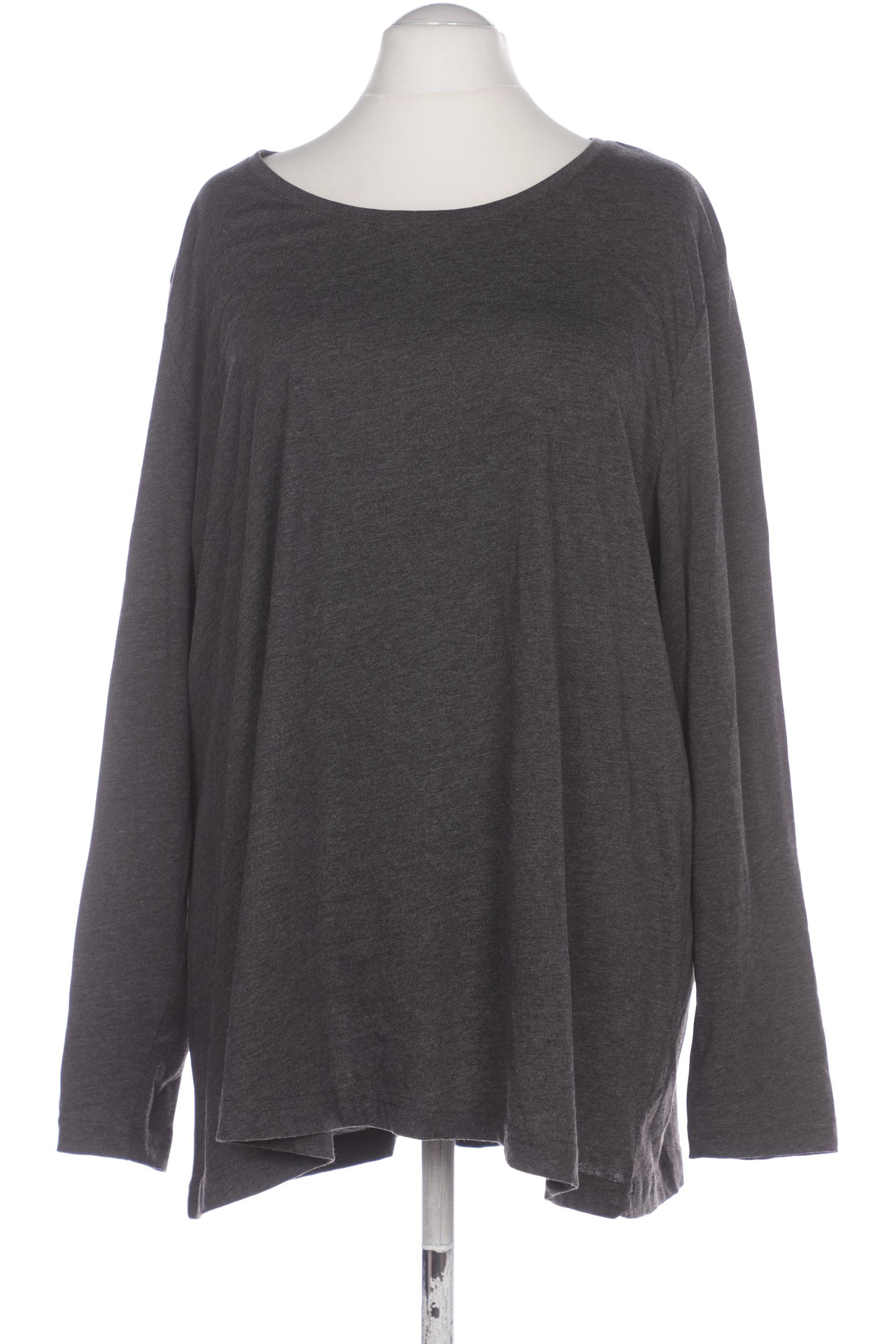 

Ulla Popken Damen Langarmshirt, grau, Gr. 54
