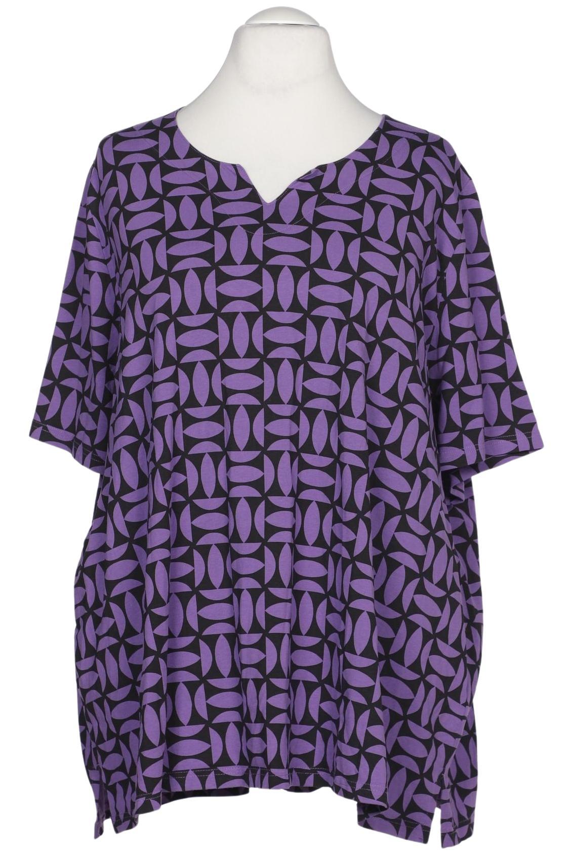 

Ulla Popken Damen T-Shirt, flieder, Gr. 58