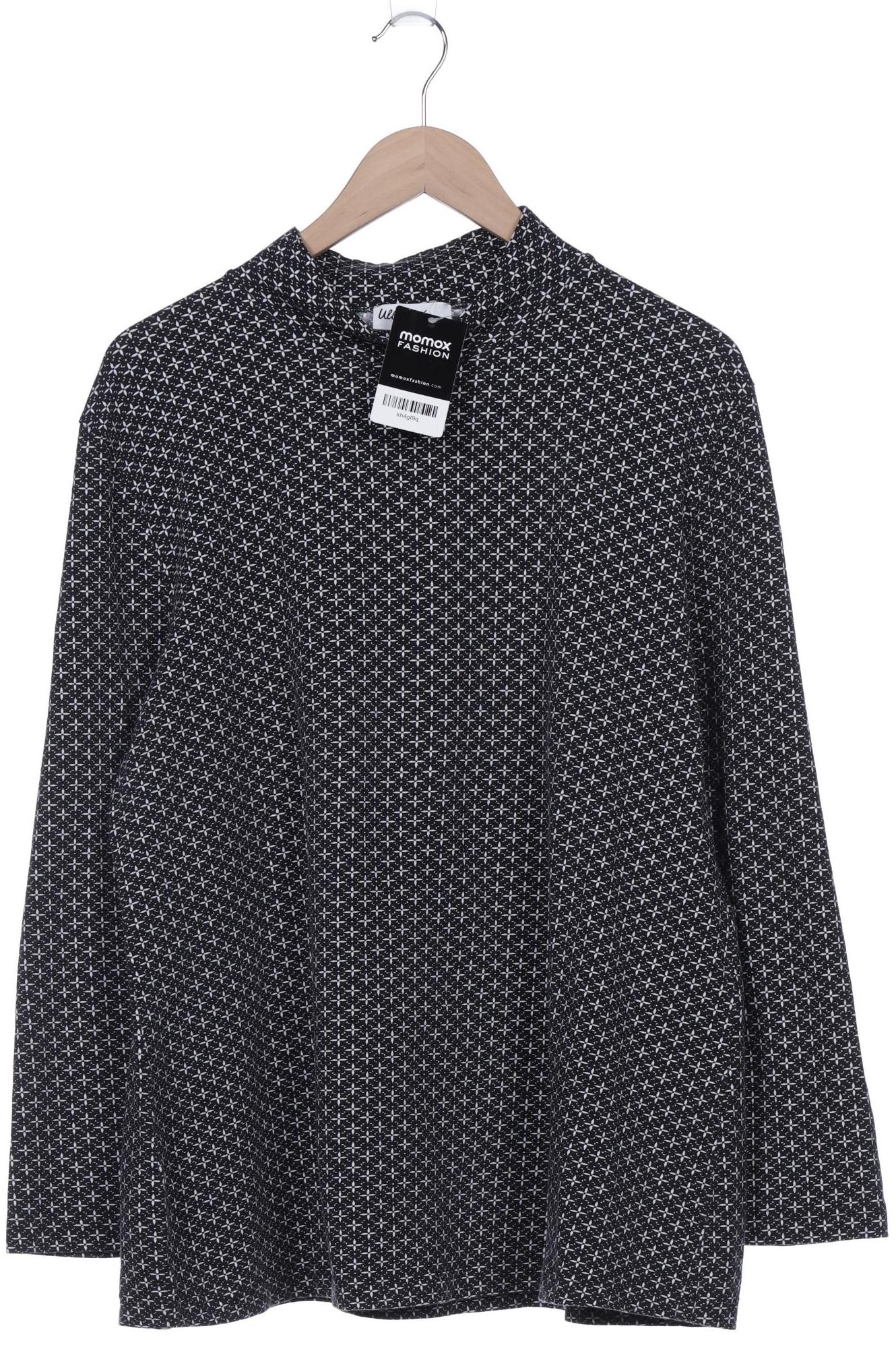 

Ulla Popken Damen Langarmshirt, schwarz, Gr. 46