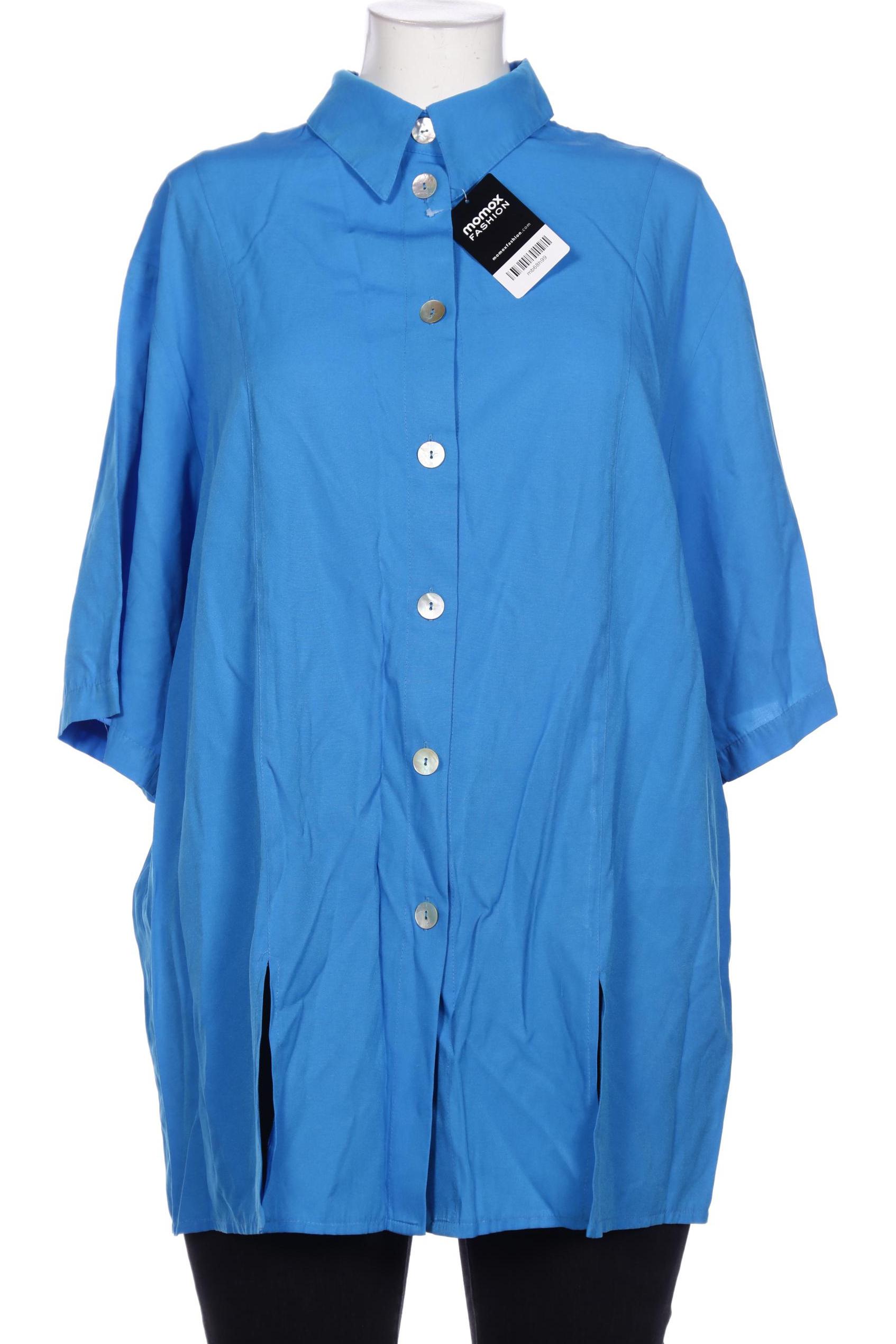 

Ulla Popken Damen Bluse, blau, Gr. 46