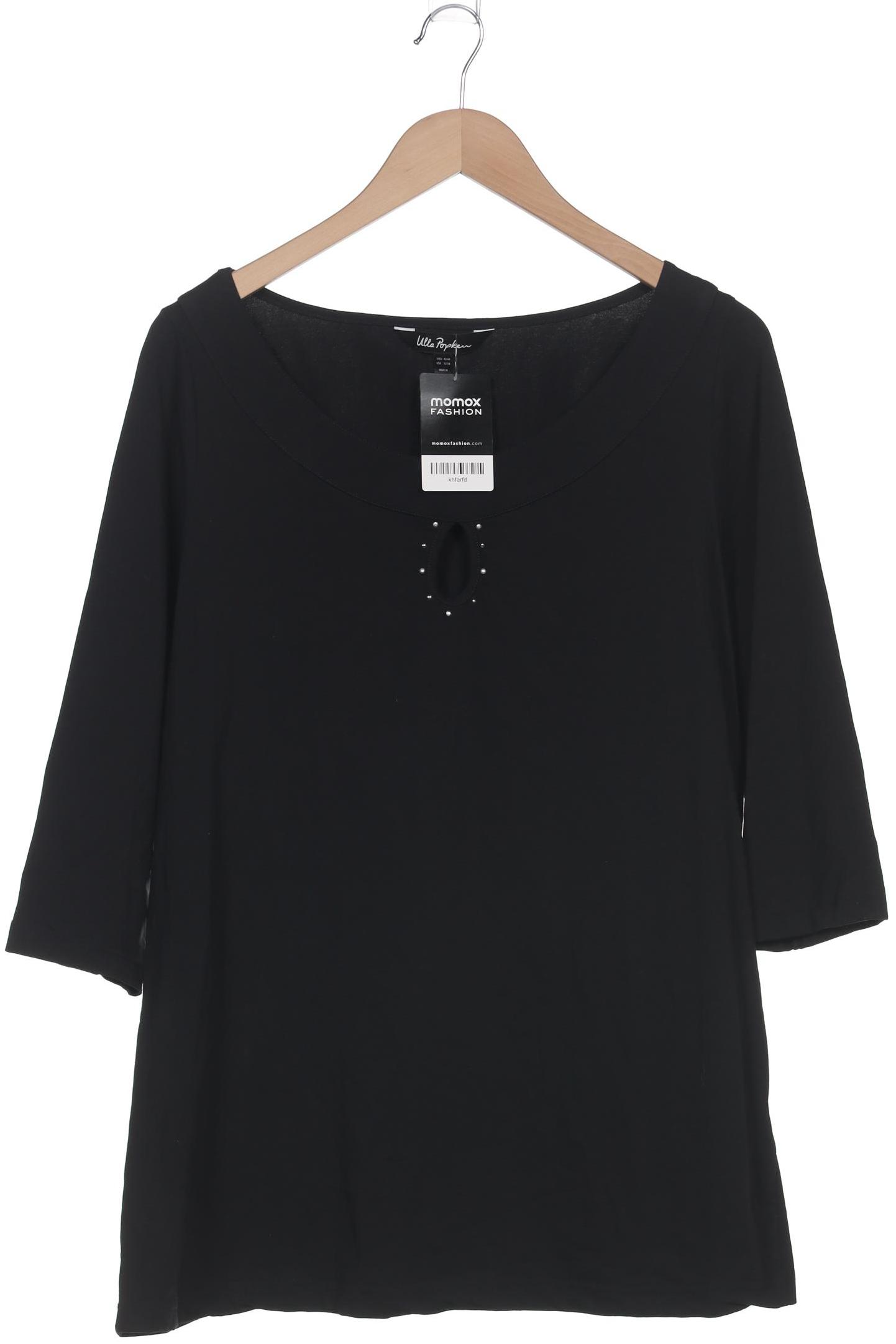 

Ulla Popken Damen T-Shirt, schwarz, Gr. 42