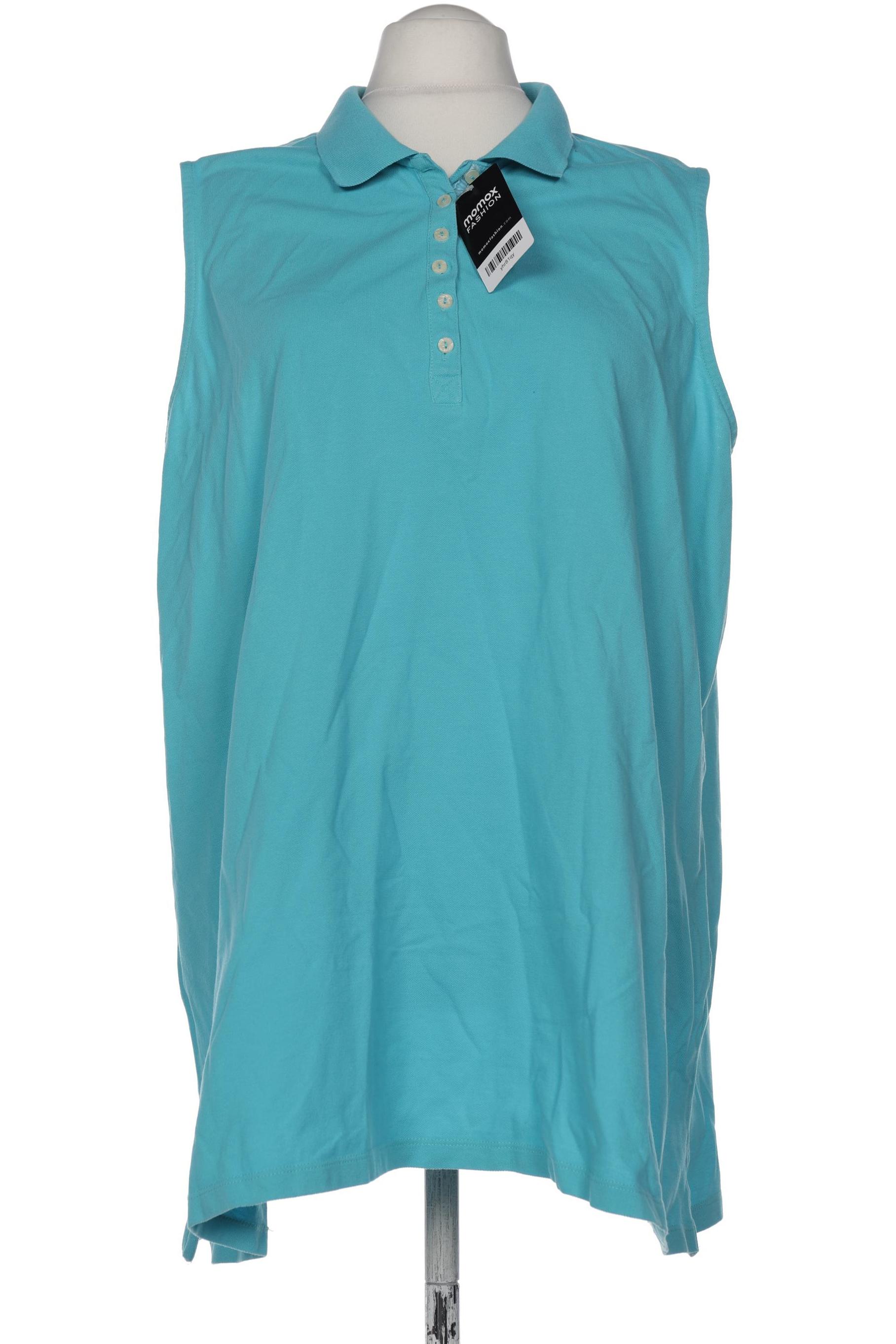 

Ulla Popken Damen Poloshirt, hellblau, Gr. 54