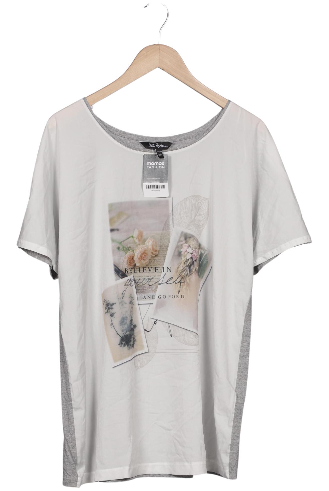 

Ulla Popken Damen T-Shirt, grau, Gr. 42