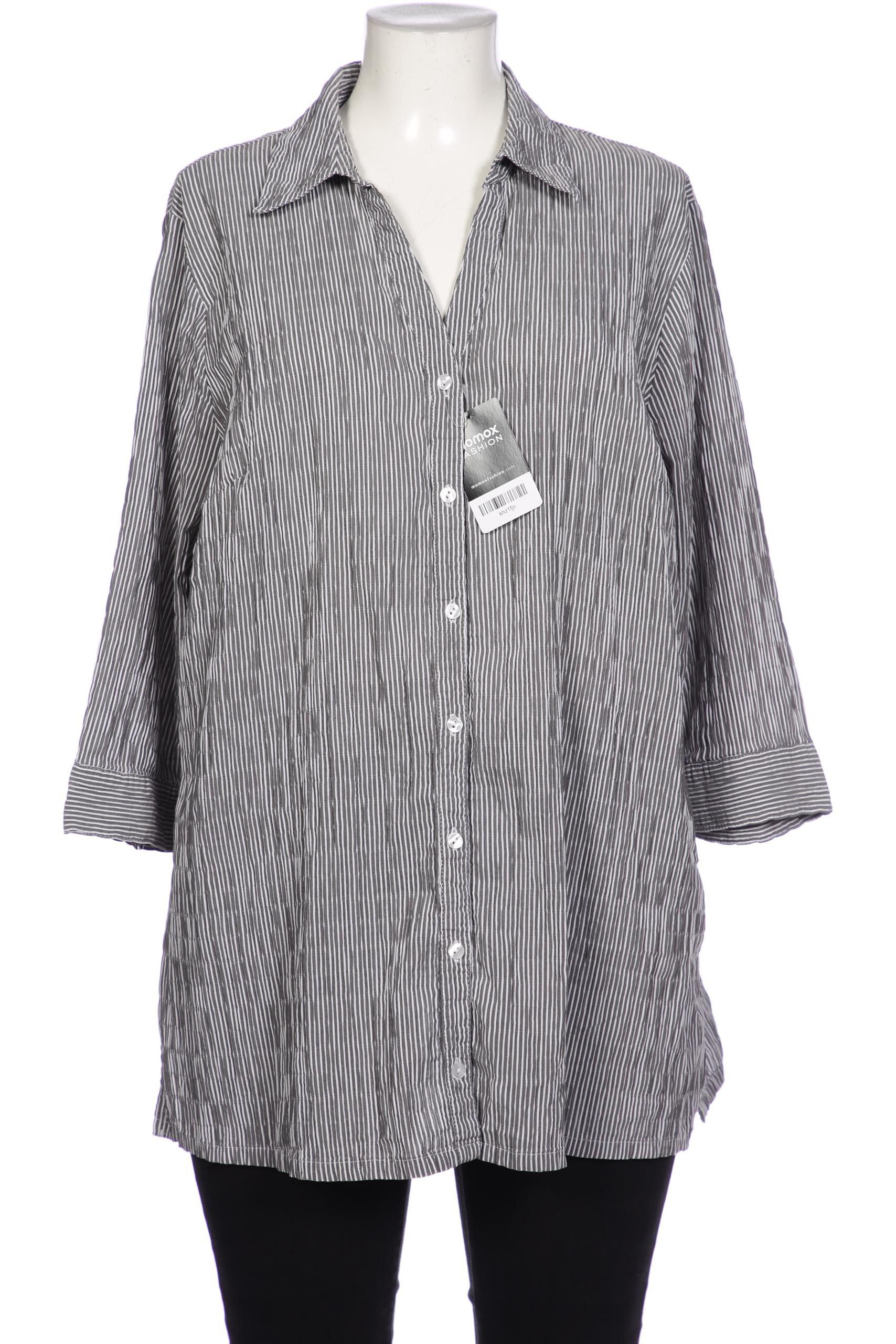 

Ulla Popken Damen Bluse, grau, Gr. 48