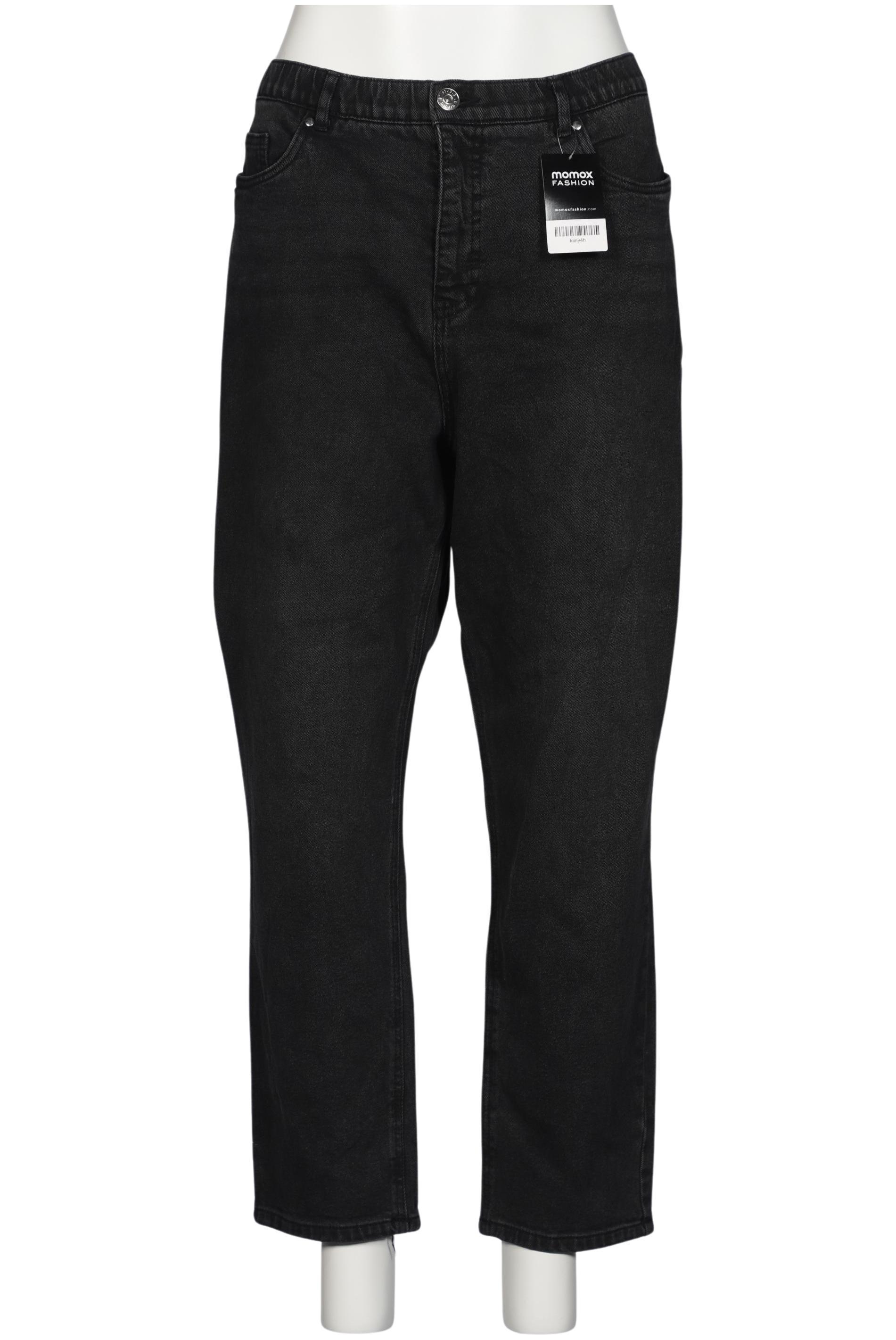 

Ulla Popken Damen Jeans, schwarz, Gr. 48