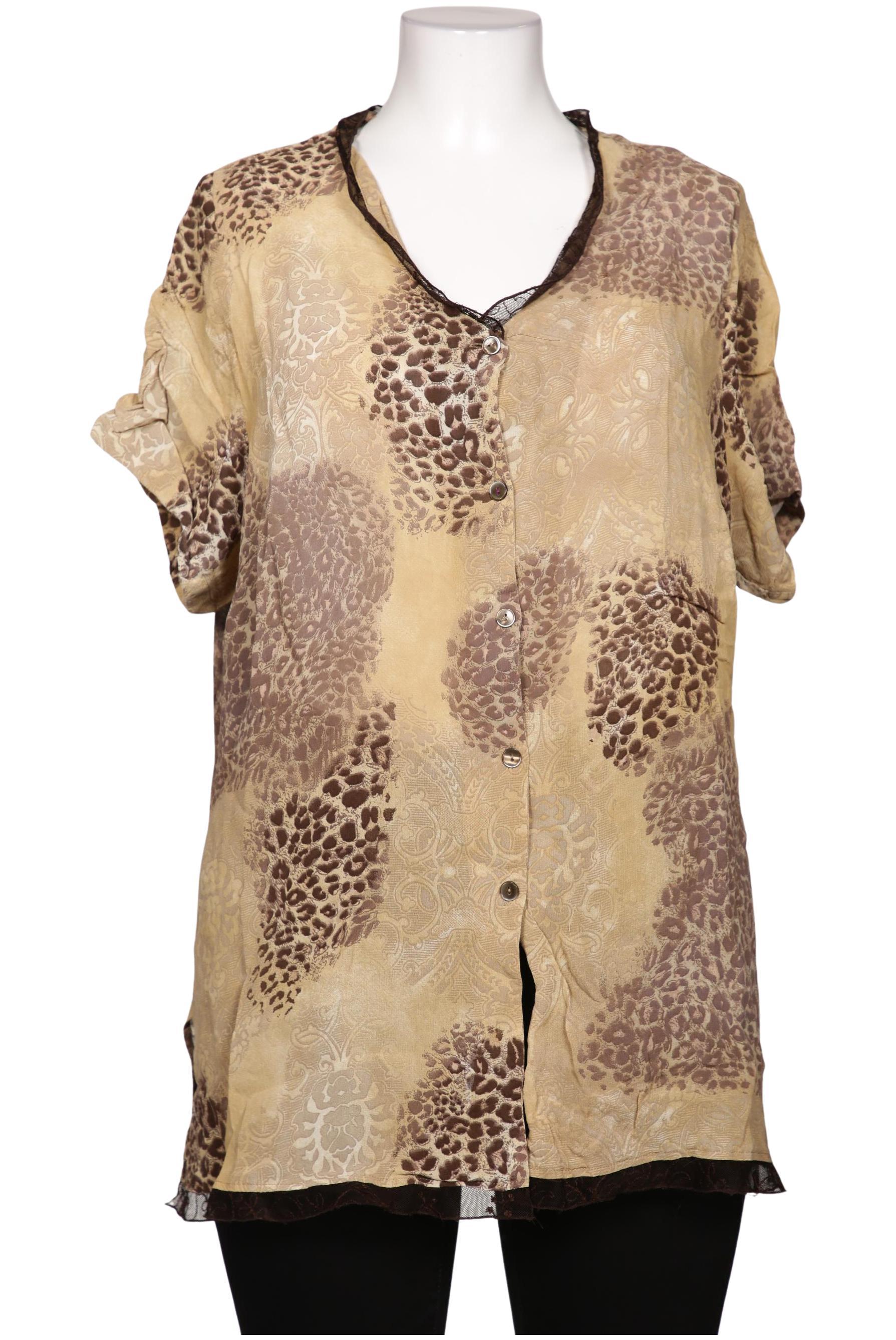 

Ulla Popken Damen Bluse, beige, Gr. 50