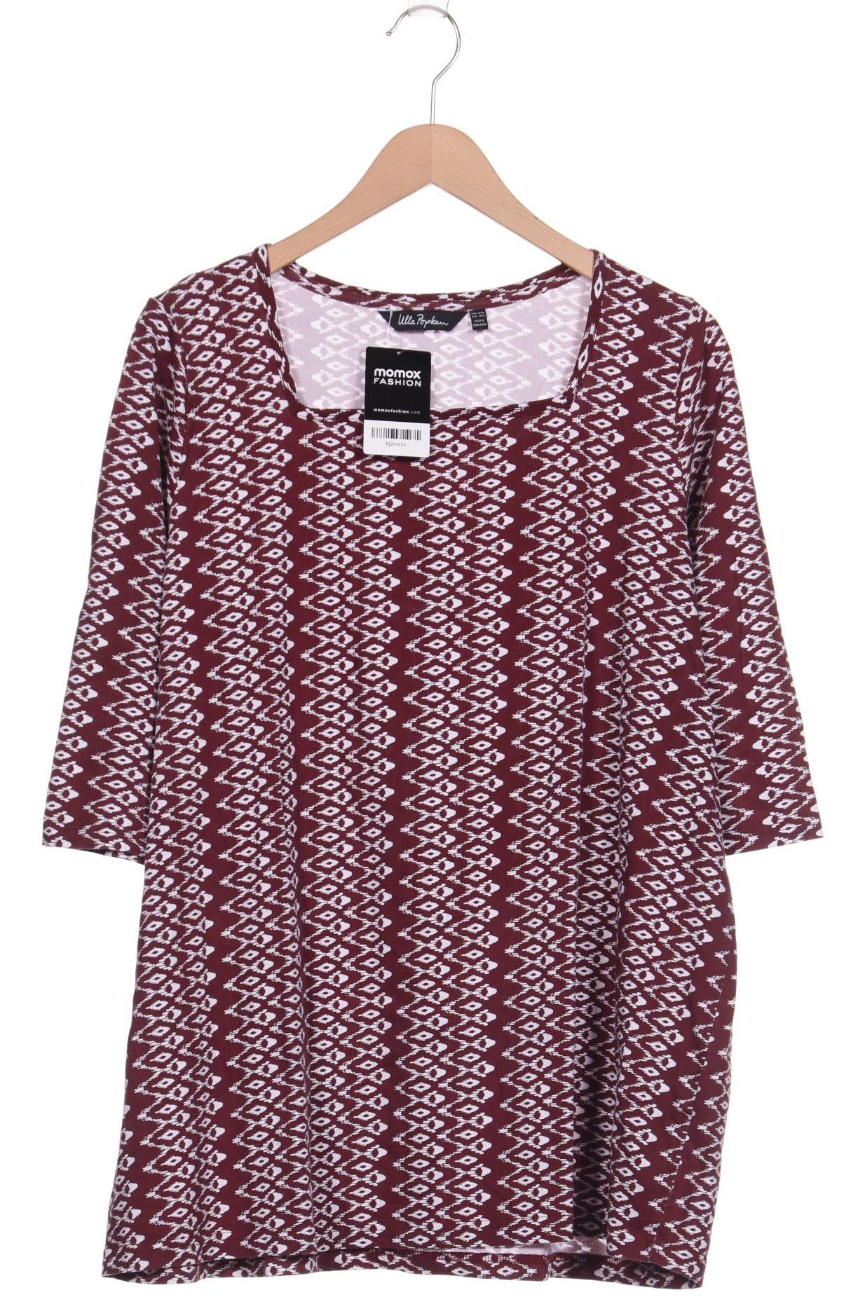 

Ulla Popken Damen Langarmshirt, bordeaux