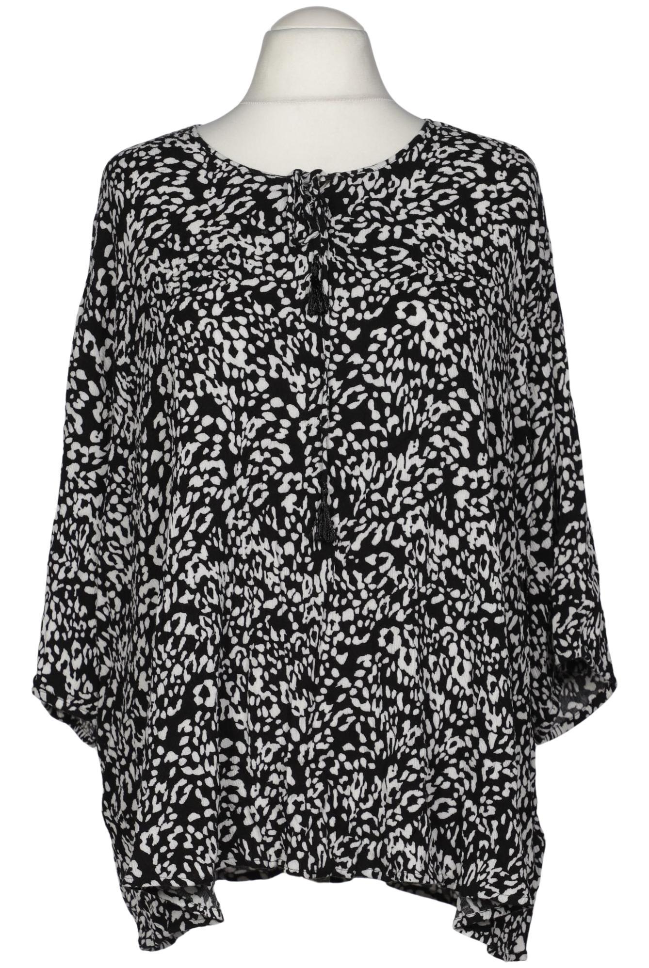 

Ulla Popken Damen Bluse, schwarz, Gr. 62