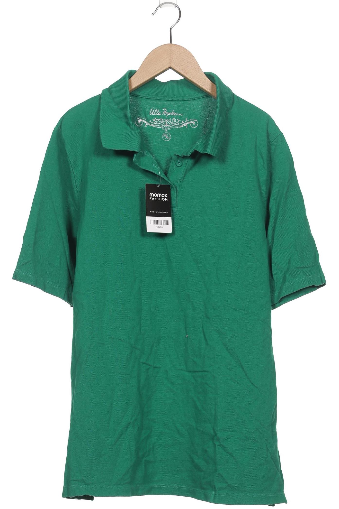 

Ulla Popken Damen Poloshirt, grün, Gr. 42