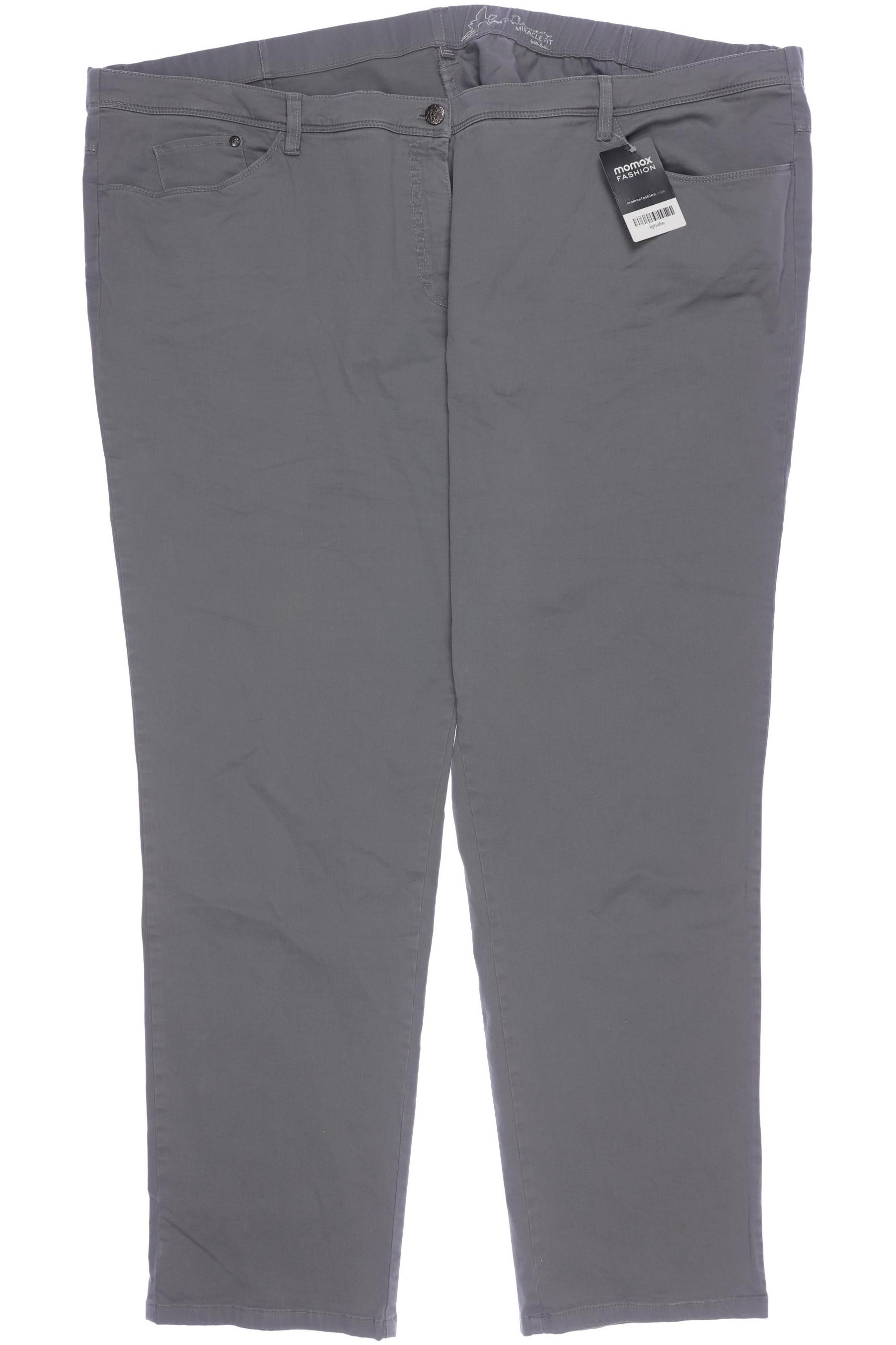 

Ulla Popken Damen Stoffhose, grau, Gr. 56