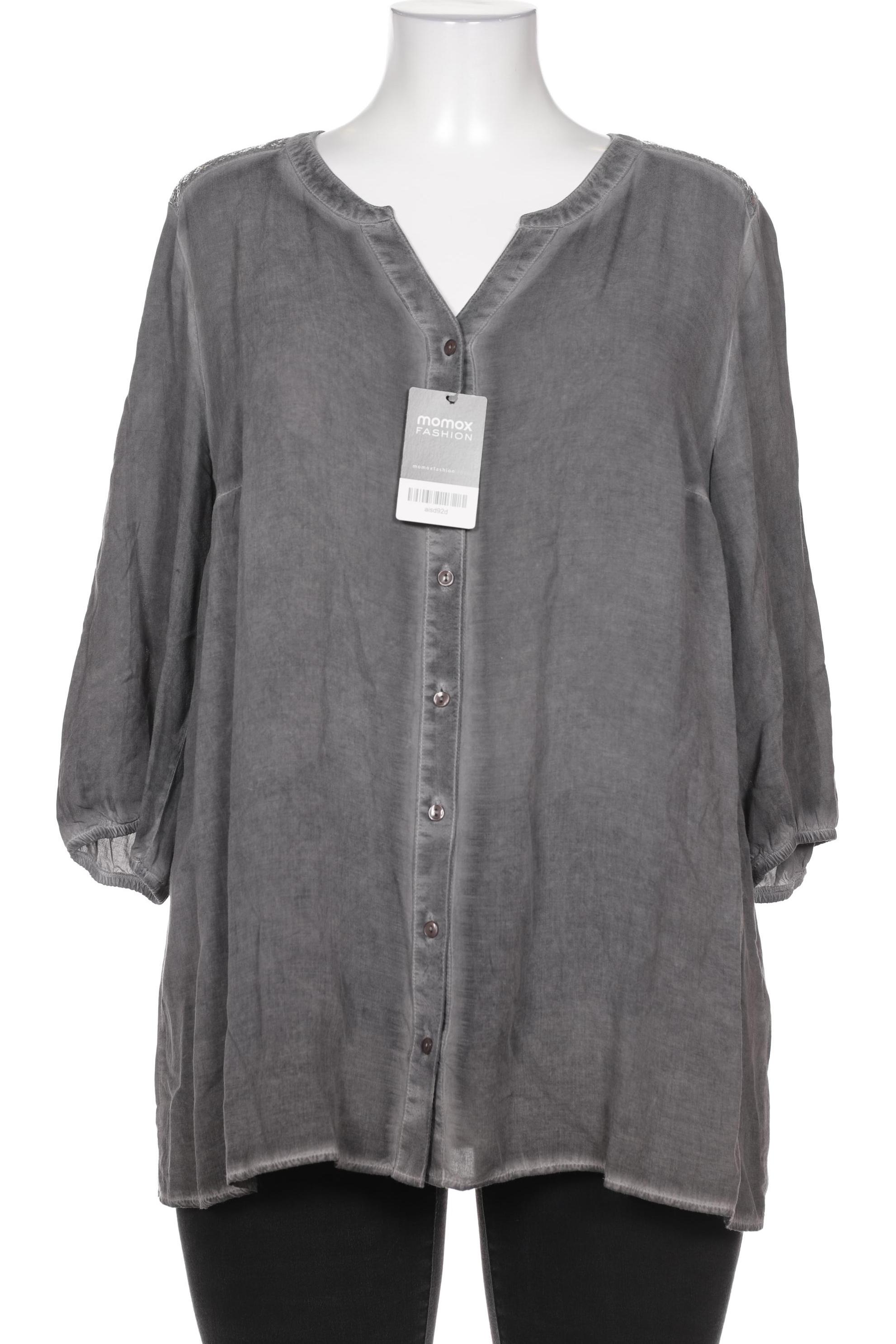 

Ulla Popken Damen Bluse, grau, Gr. 46