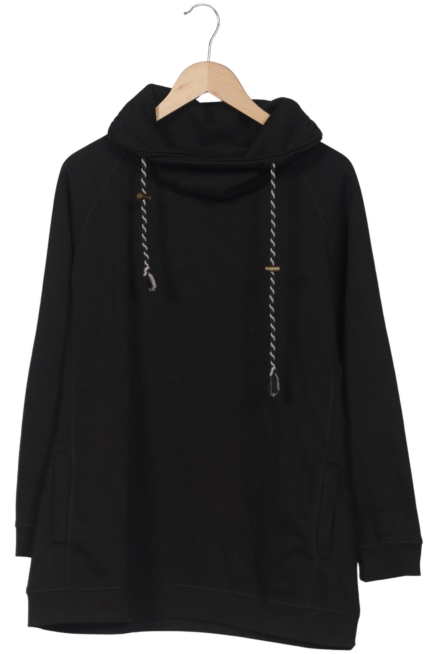 

Ulla Popken Damen Sweatshirt, schwarz, Gr. 46