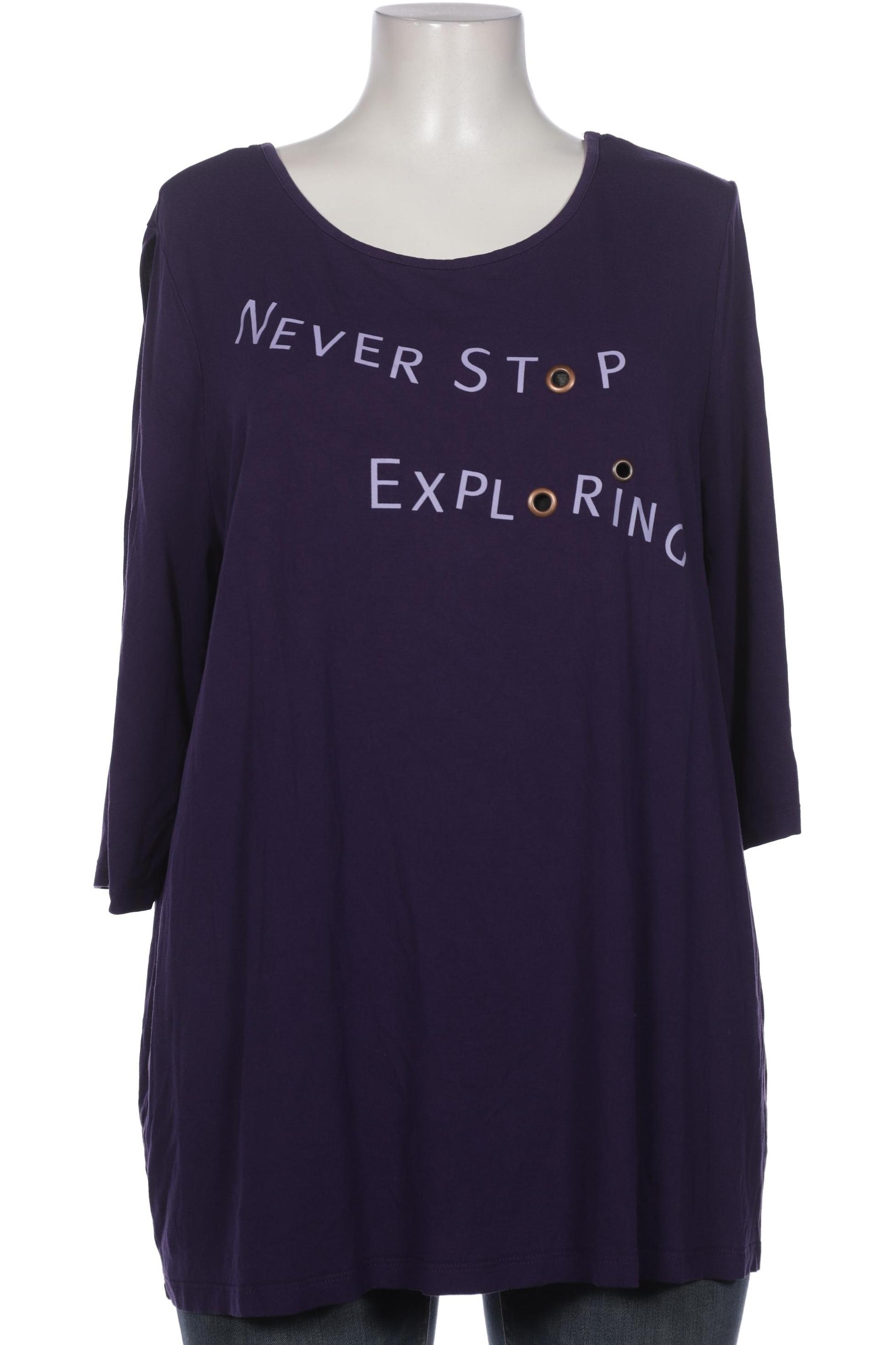 

Ulla Popken Damen T-Shirt, flieder, Gr. 50