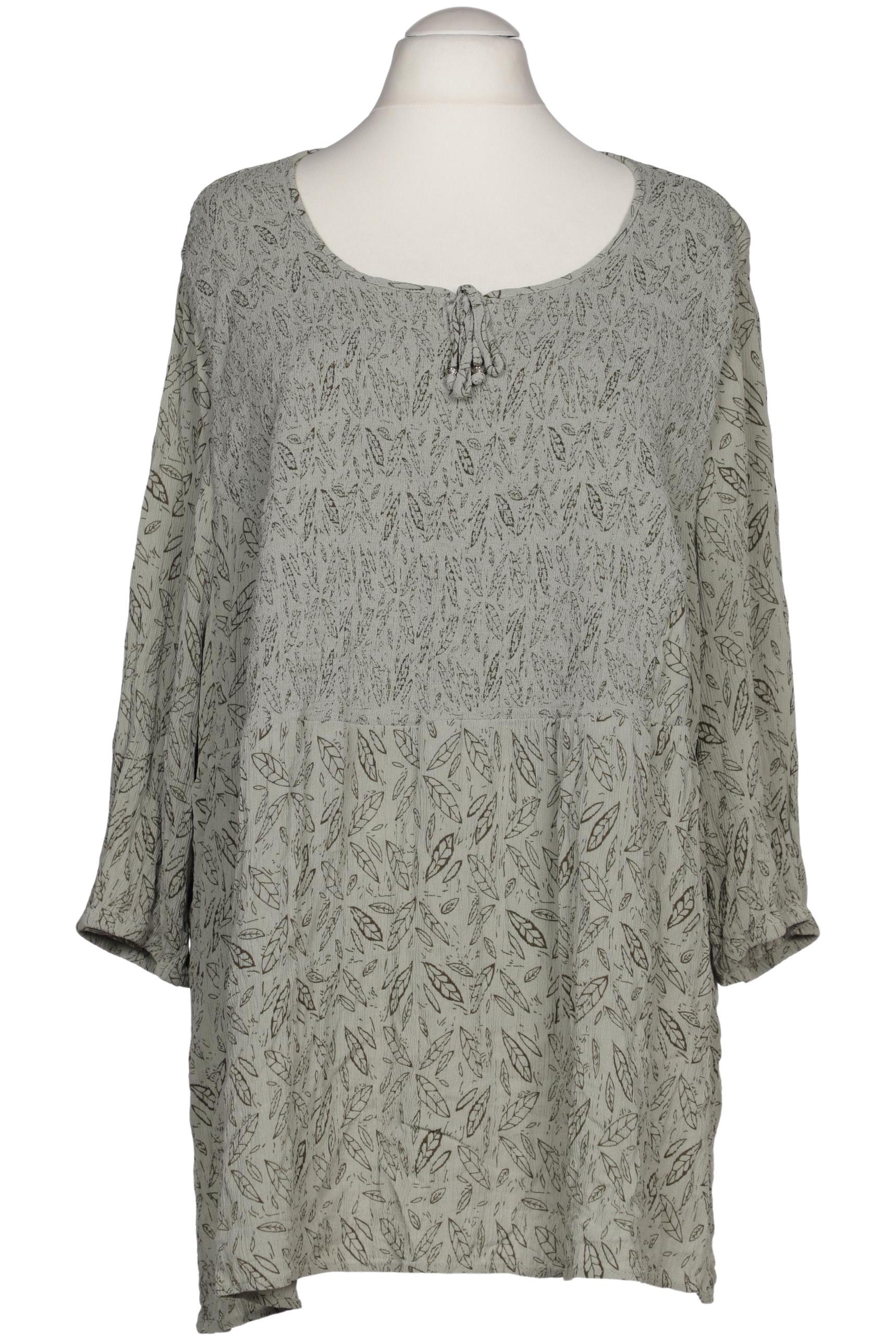 

Ulla Popken Damen Bluse, grün, Gr. 54