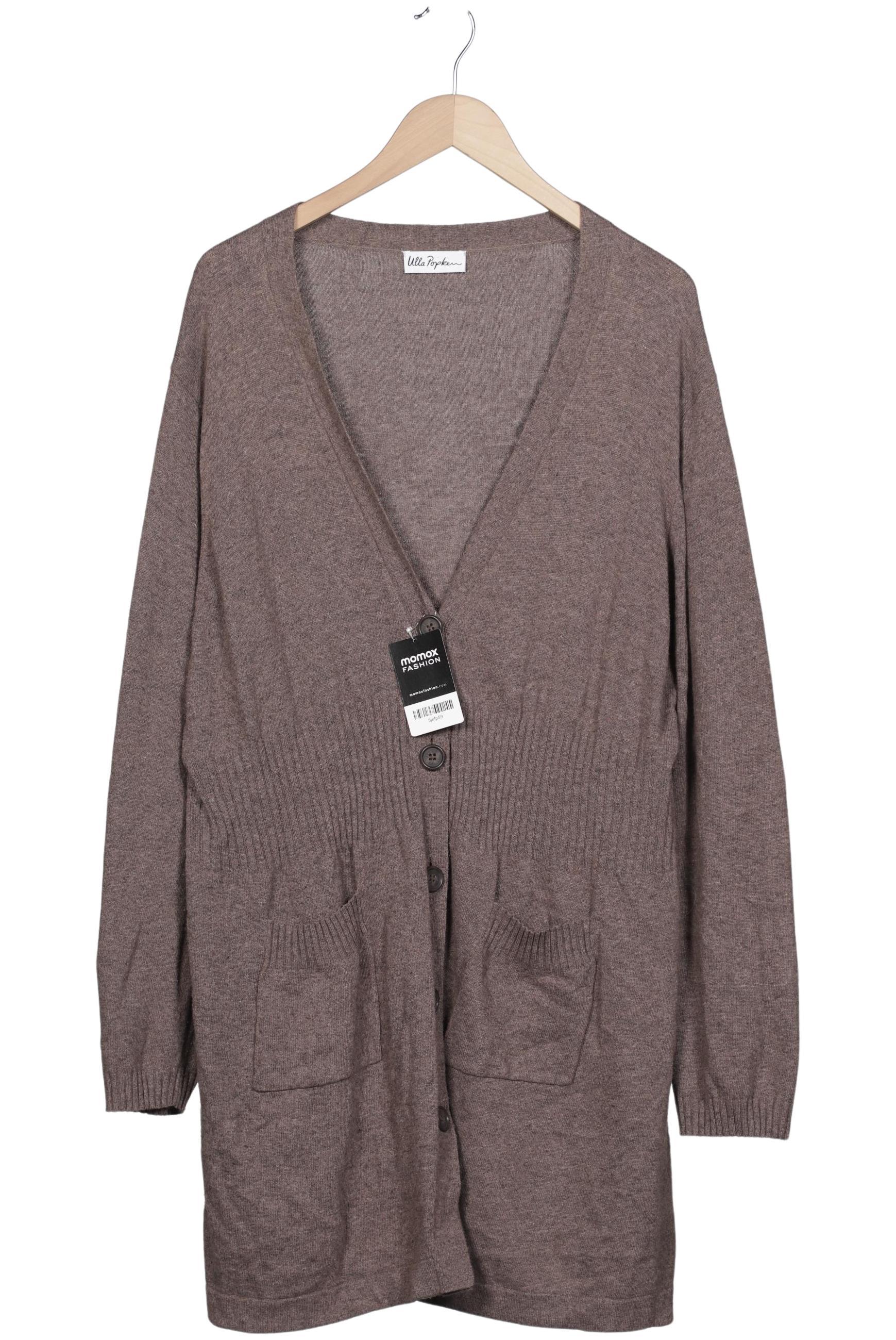 

Ulla Popken Damen Strickjacke, braun, Gr. 50