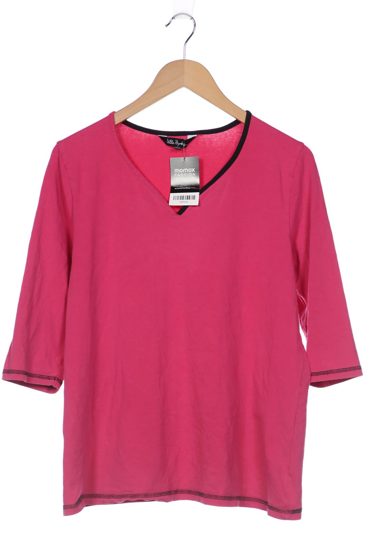 

Ulla Popken Damen Langarmshirt, pink