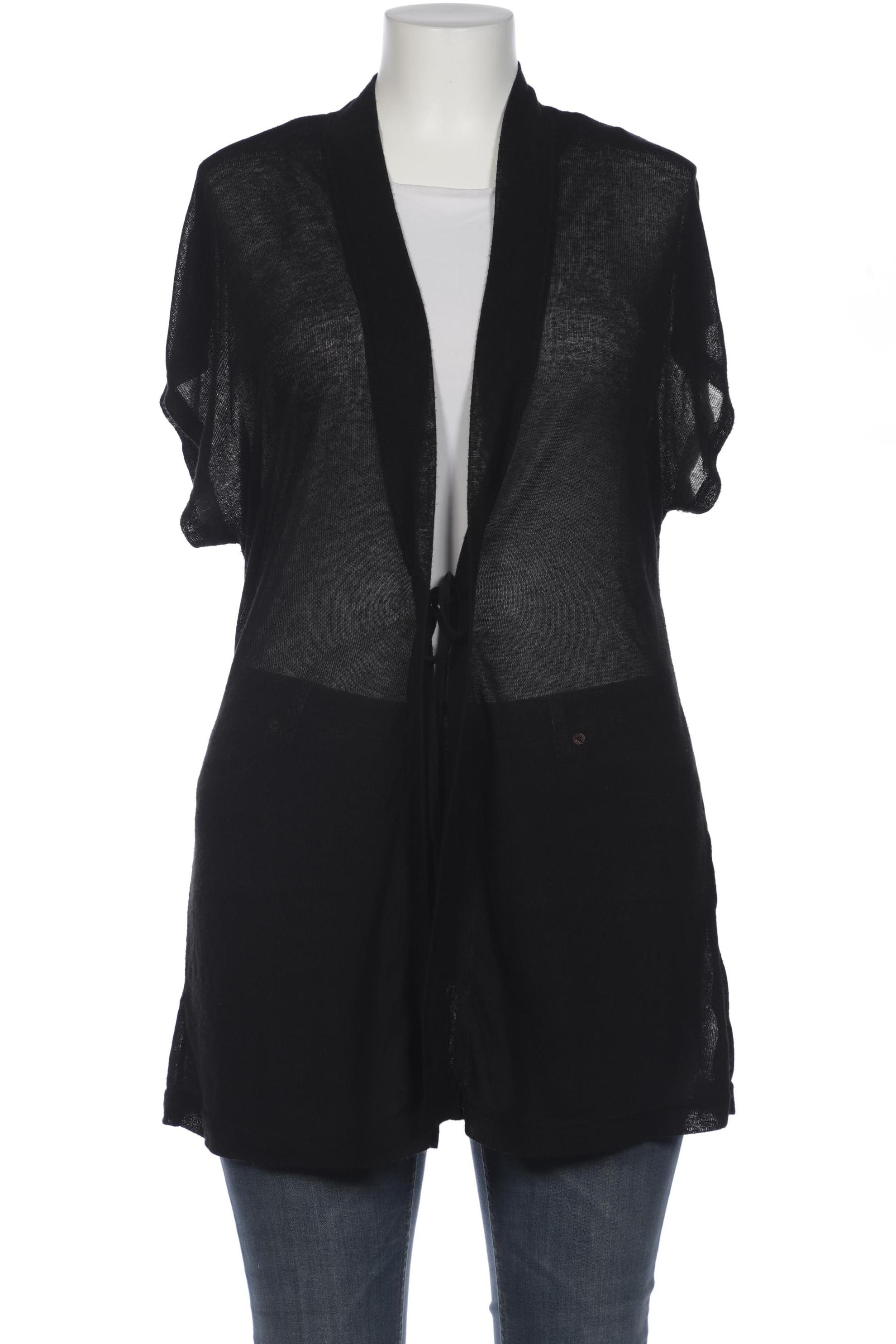 

Ulla Popken Damen Strickjacke, schwarz, Gr. 46