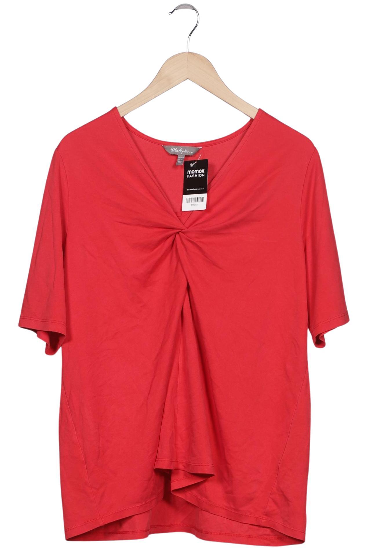 

Ulla Popken Damen T-Shirt, rot, Gr. 46