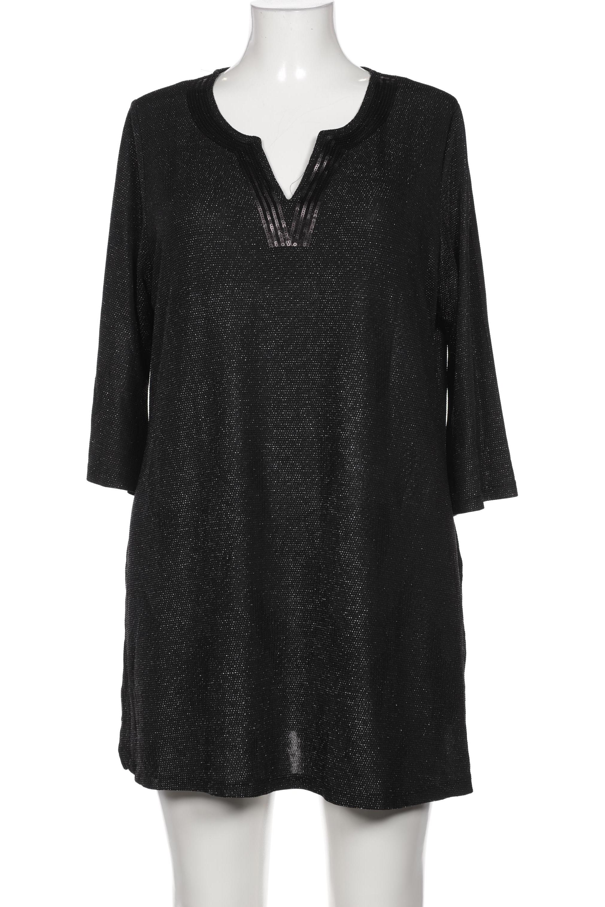 

Ulla Popken Damen Bluse, schwarz, Gr. 46