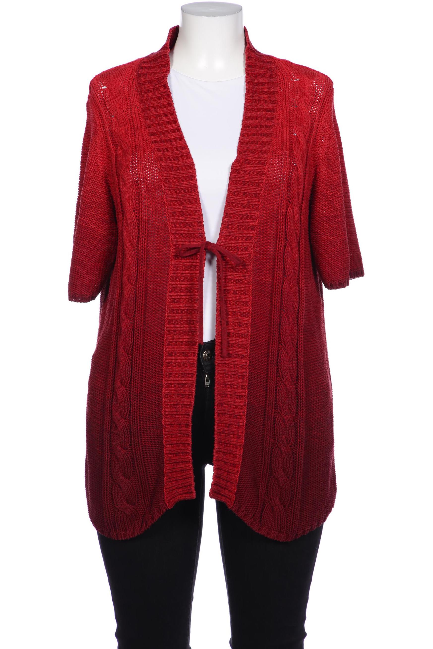 

Ulla Popken Damen Strickjacke, rot