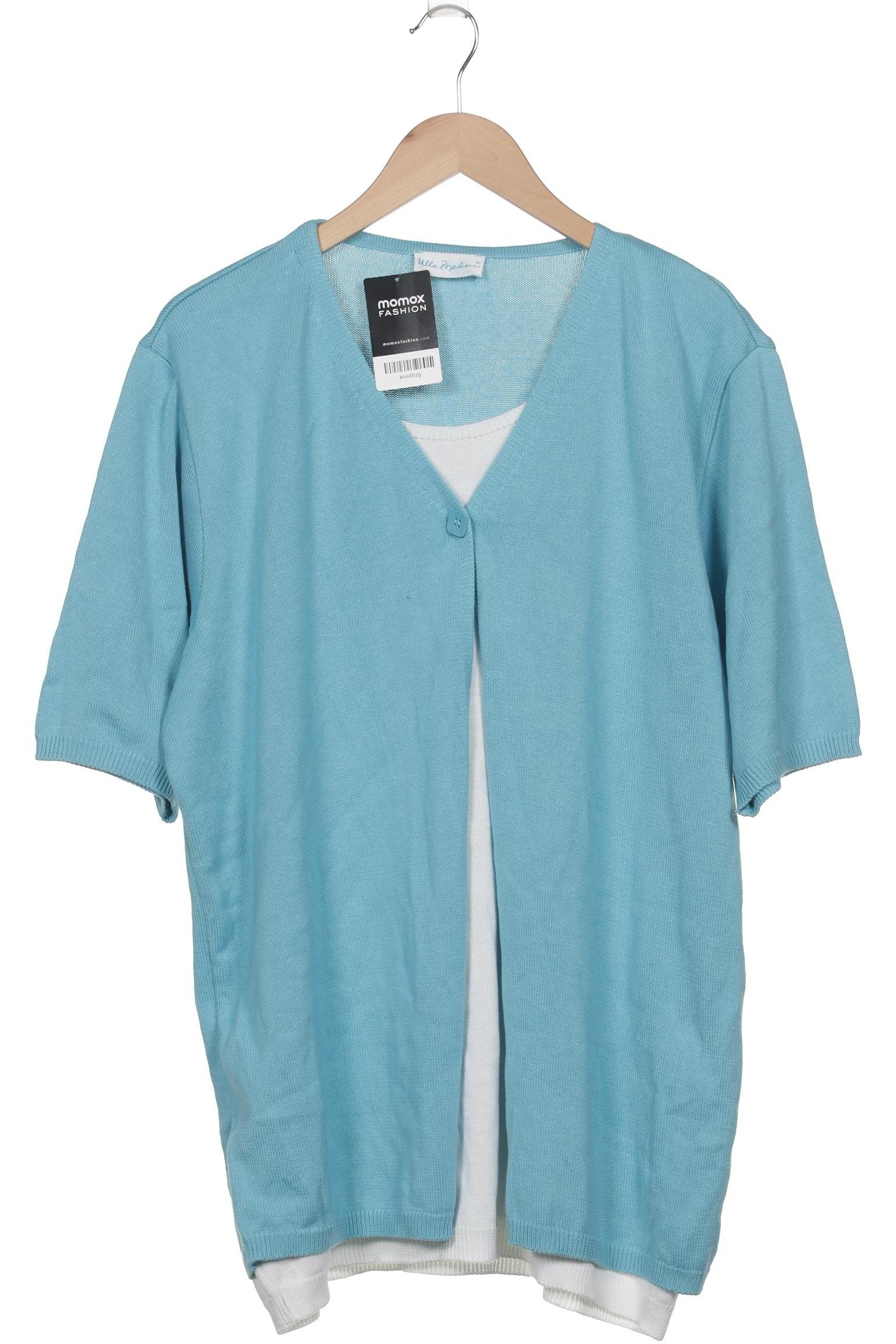 

Ulla Popken Damen Strickjacke, blau, Gr. 46