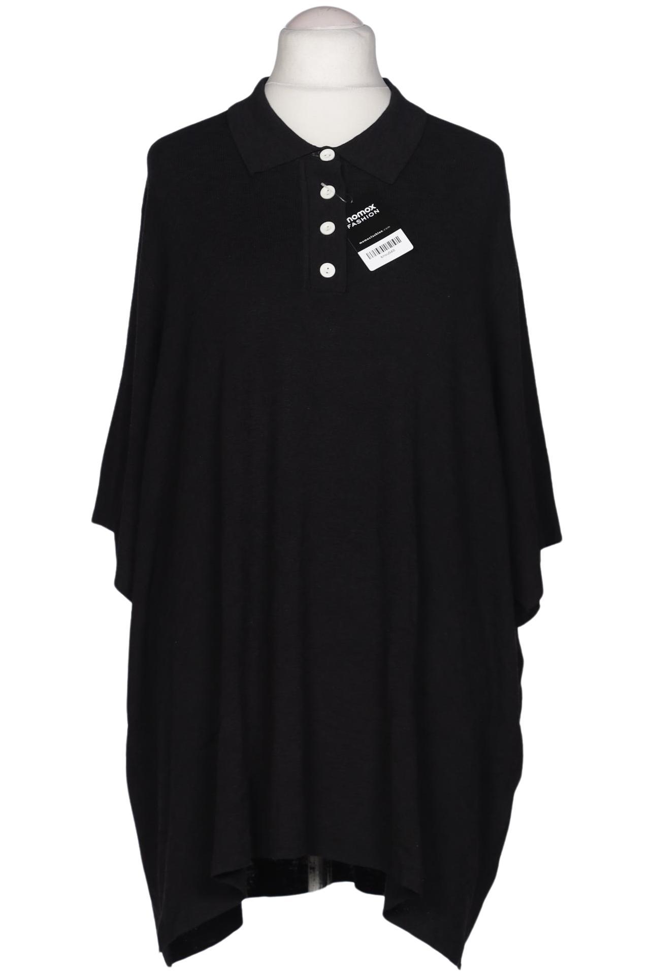 

Ulla Popken Damen Poloshirt, schwarz, Gr. 58