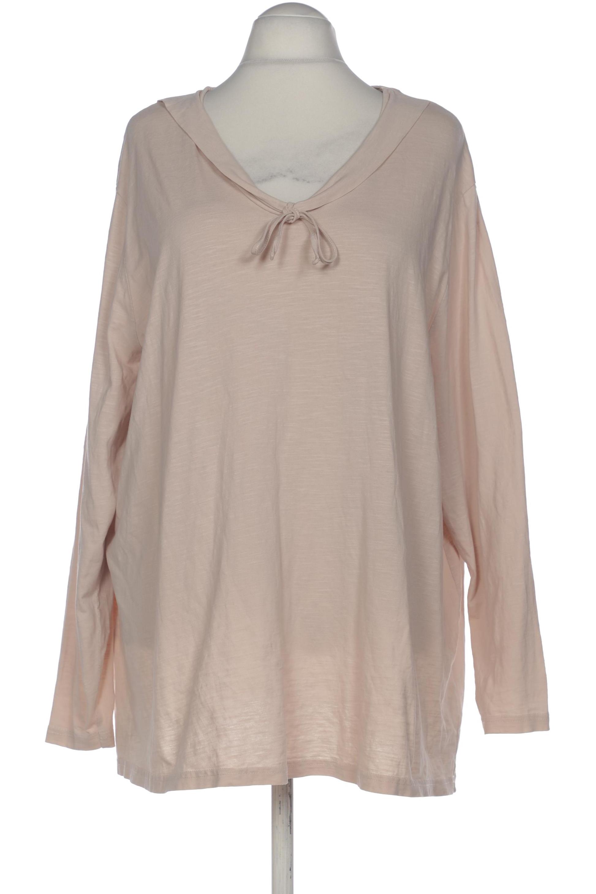 

Ulla Popken Damen Langarmshirt, beige, Gr. 56