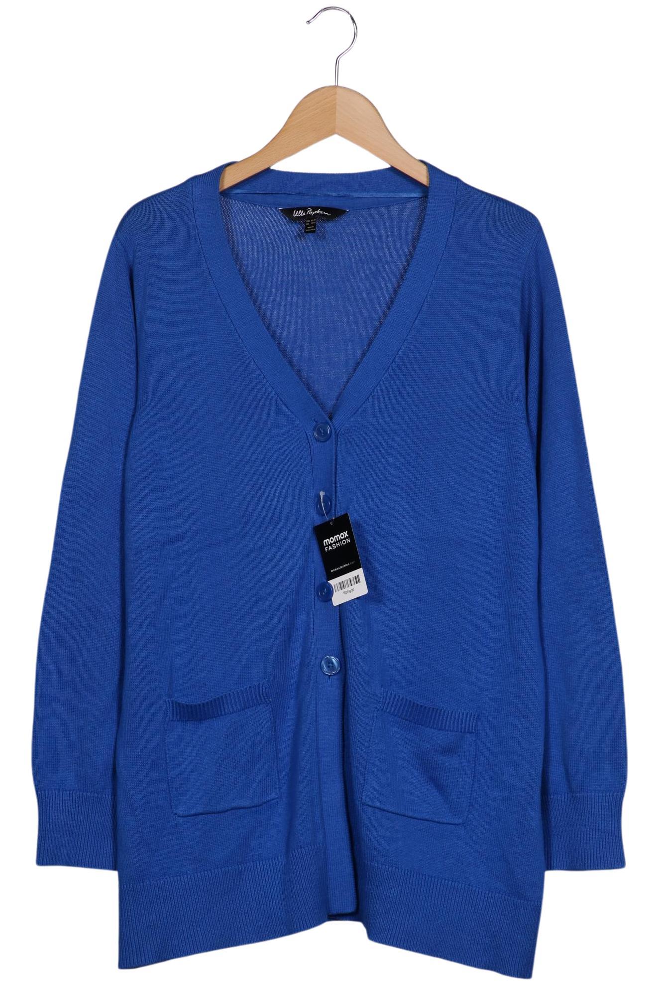 

Ulla Popken Damen Strickjacke, blau, Gr. 42