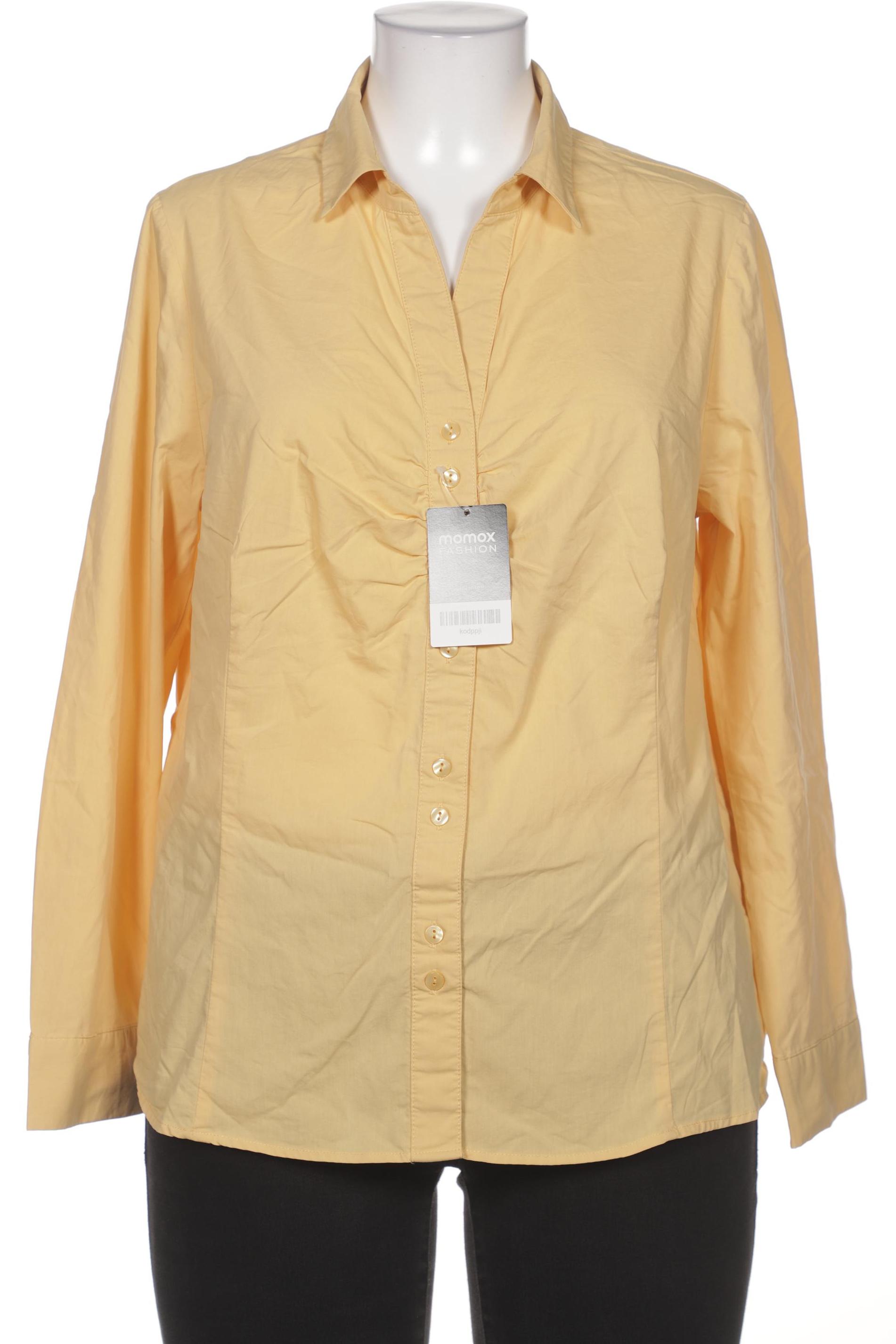 

Ulla Popken Damen Bluse, gelb, Gr. 46