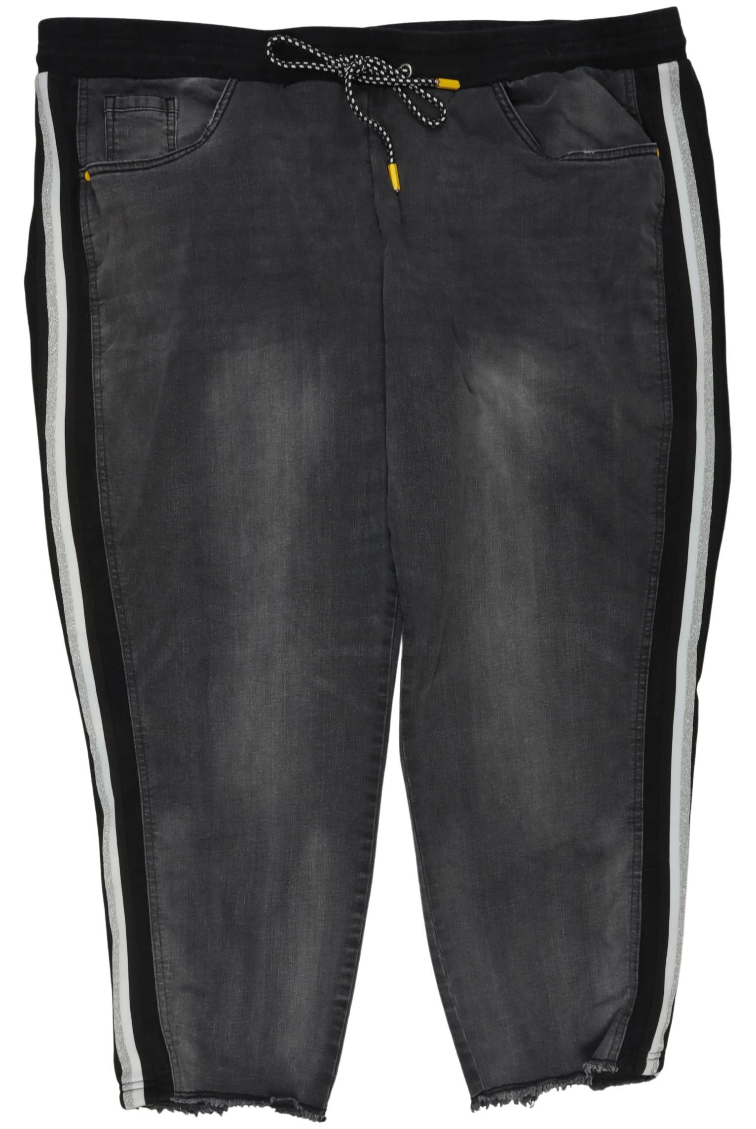 

Ulla Popken Damen Jeans, grau, Gr. 56