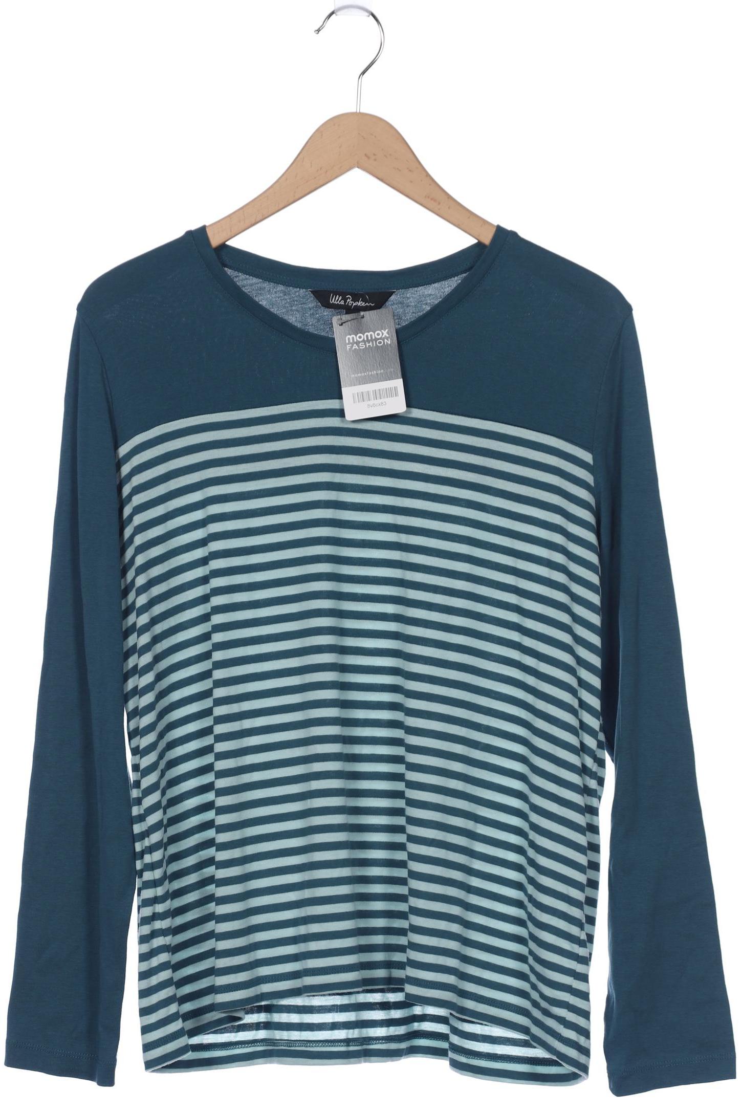 

Ulla Popken Damen Langarmshirt, blau