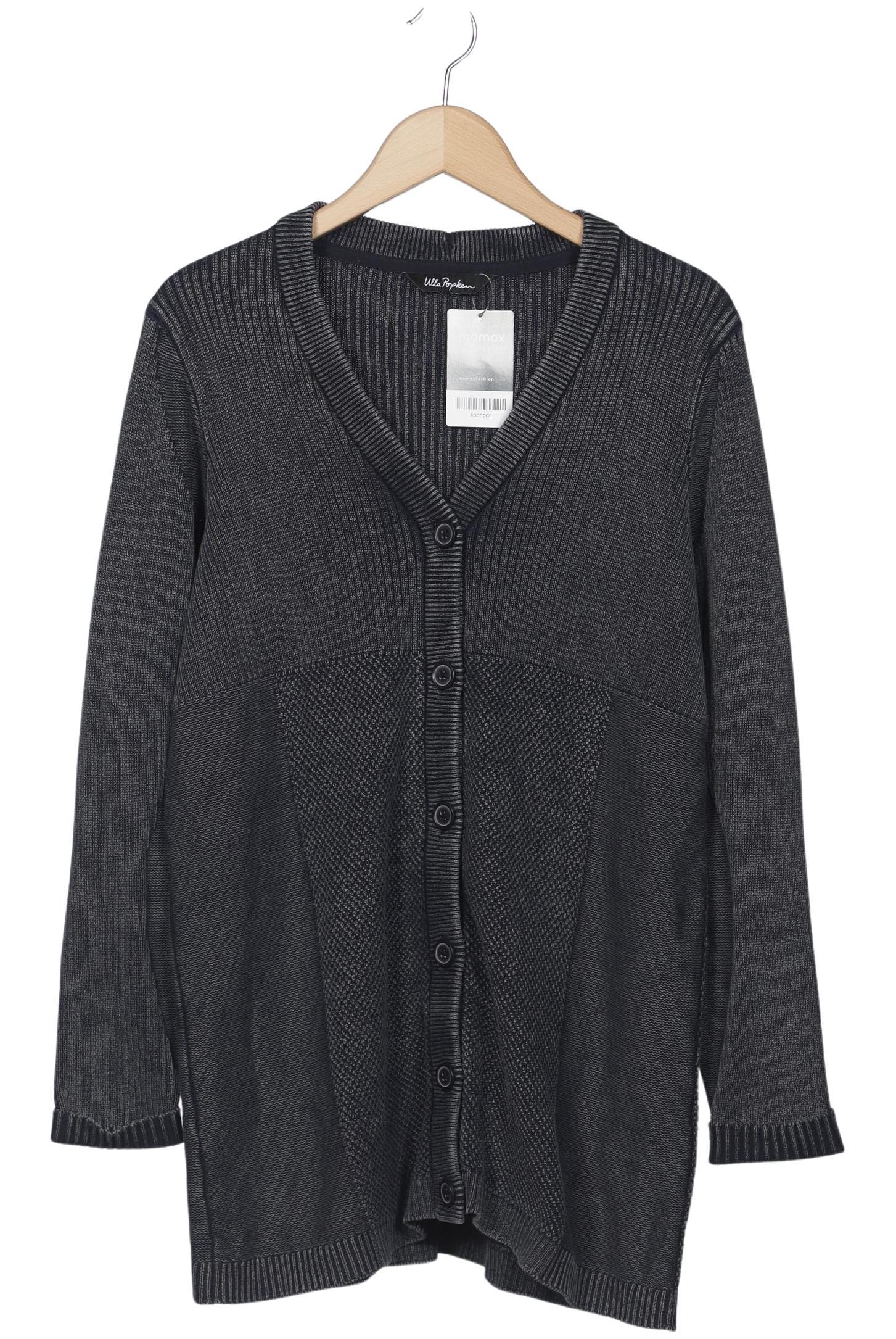 

Ulla Popken Damen Strickjacke, grau, Gr. 42
