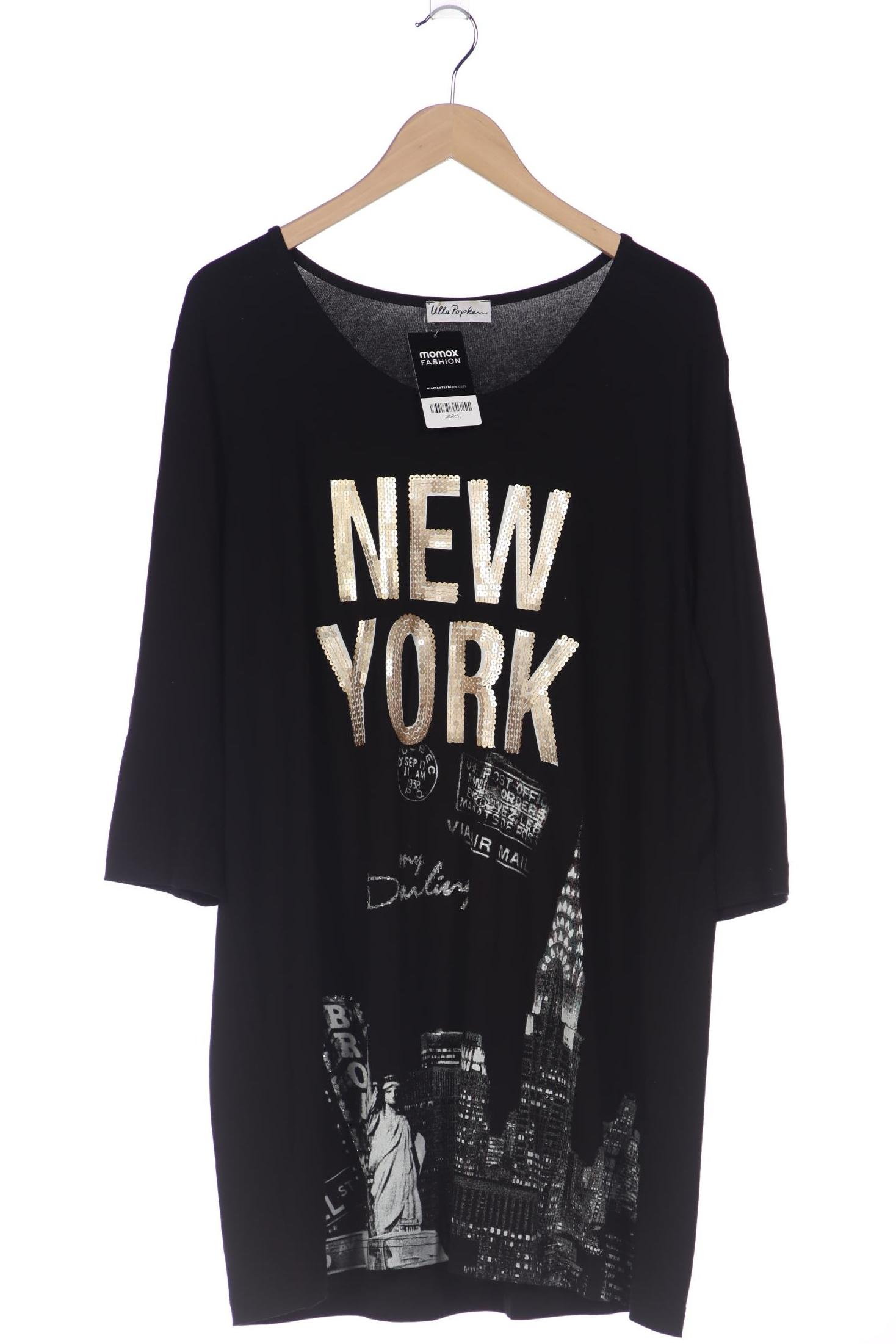 

Ulla Popken Damen Langarmshirt, schwarz, Gr. 48