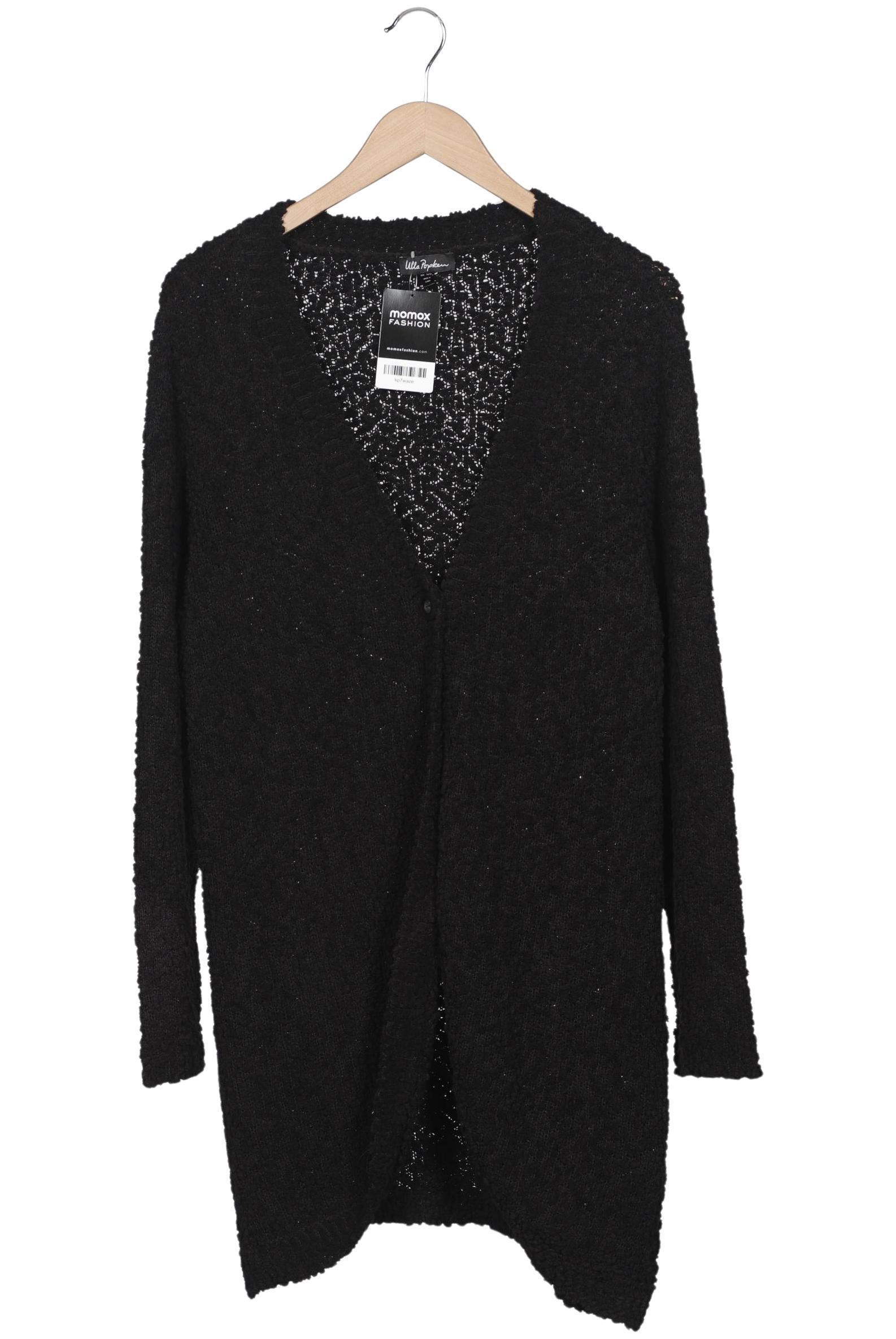 

Ulla Popken Damen Strickjacke, schwarz, Gr. 46