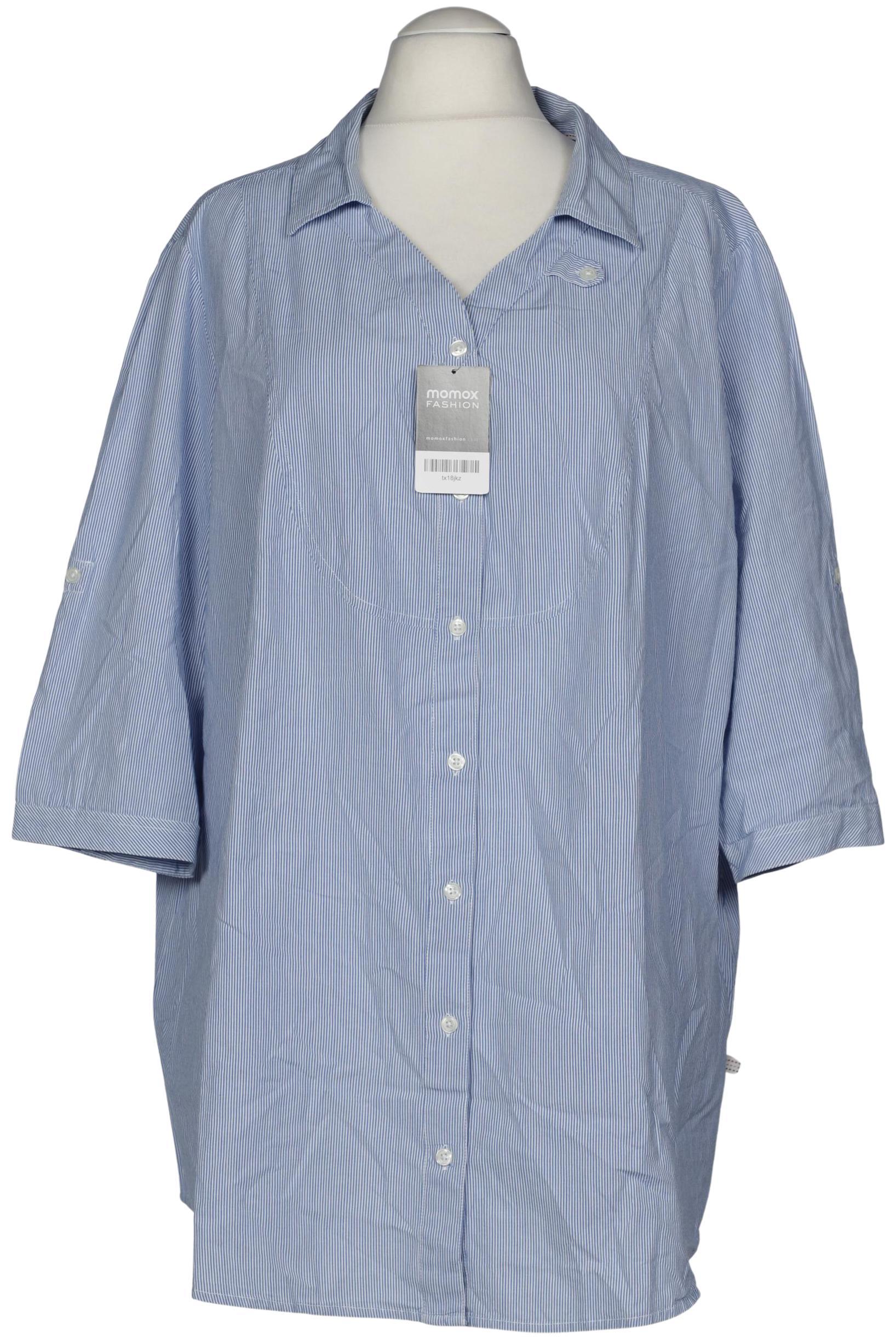 

Ulla Popken Damen Bluse, blau, Gr. 54