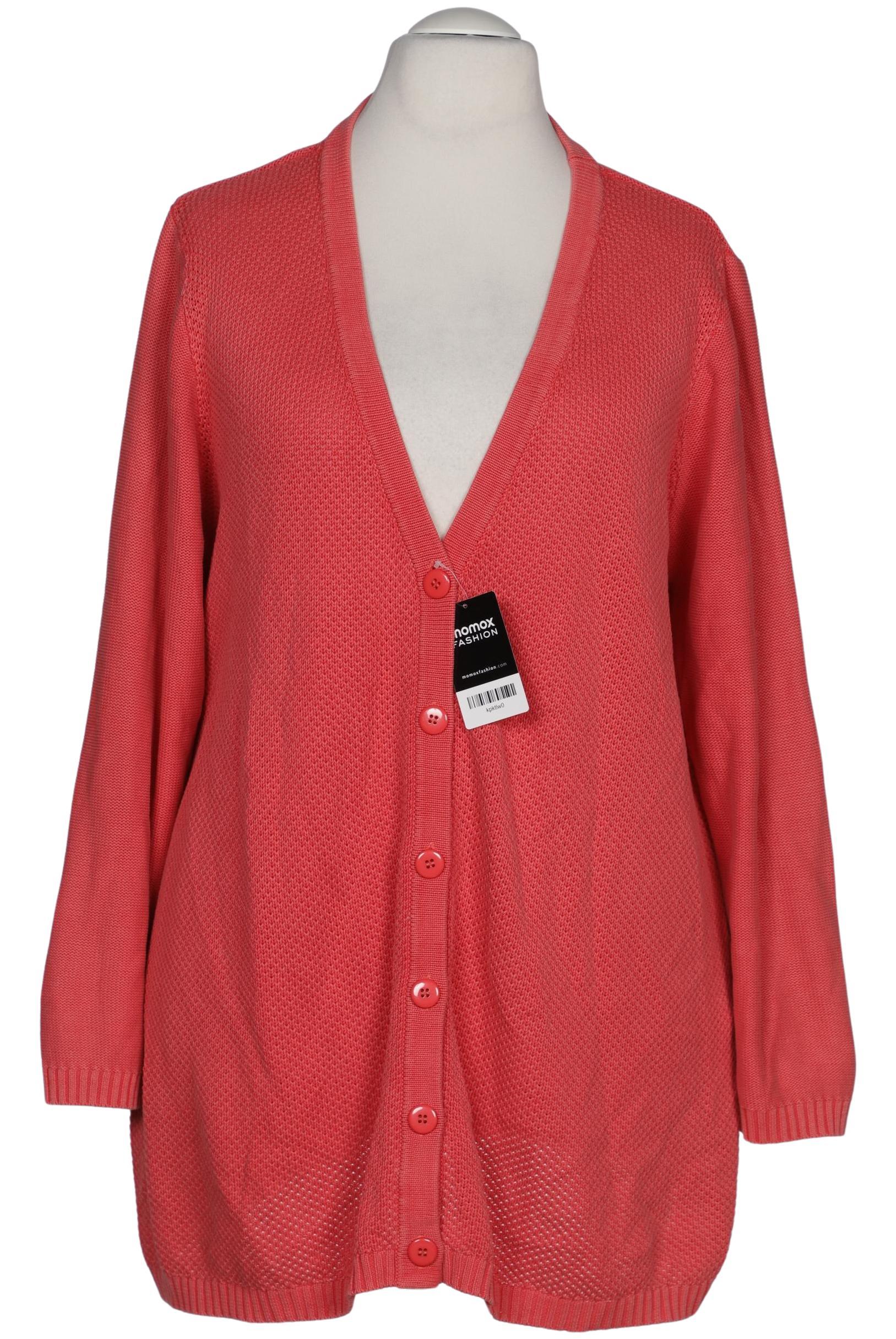 

Ulla Popken Damen Strickjacke, pink, Gr. 54