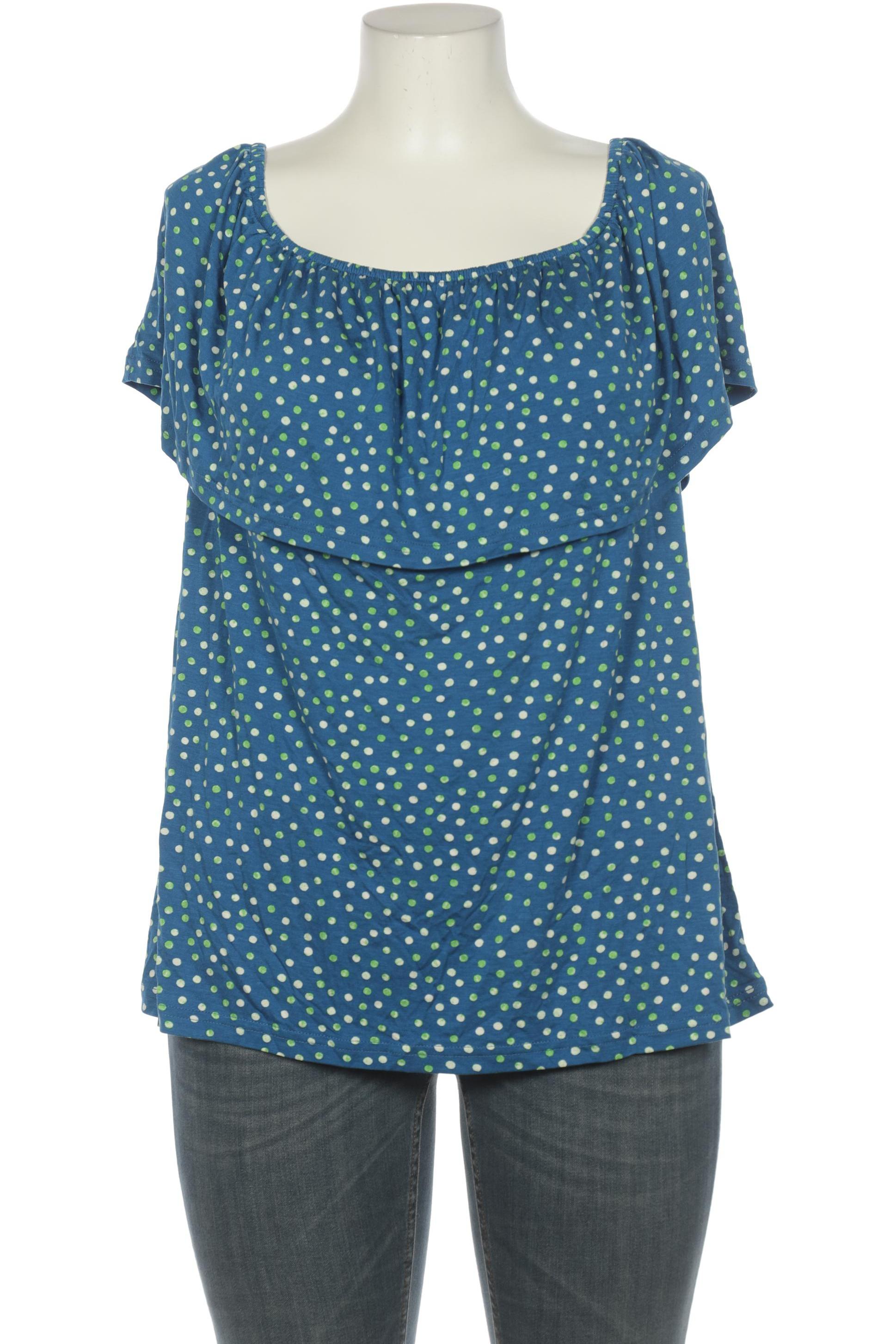 

Ulla Popken Damen Top, blau, Gr. 46