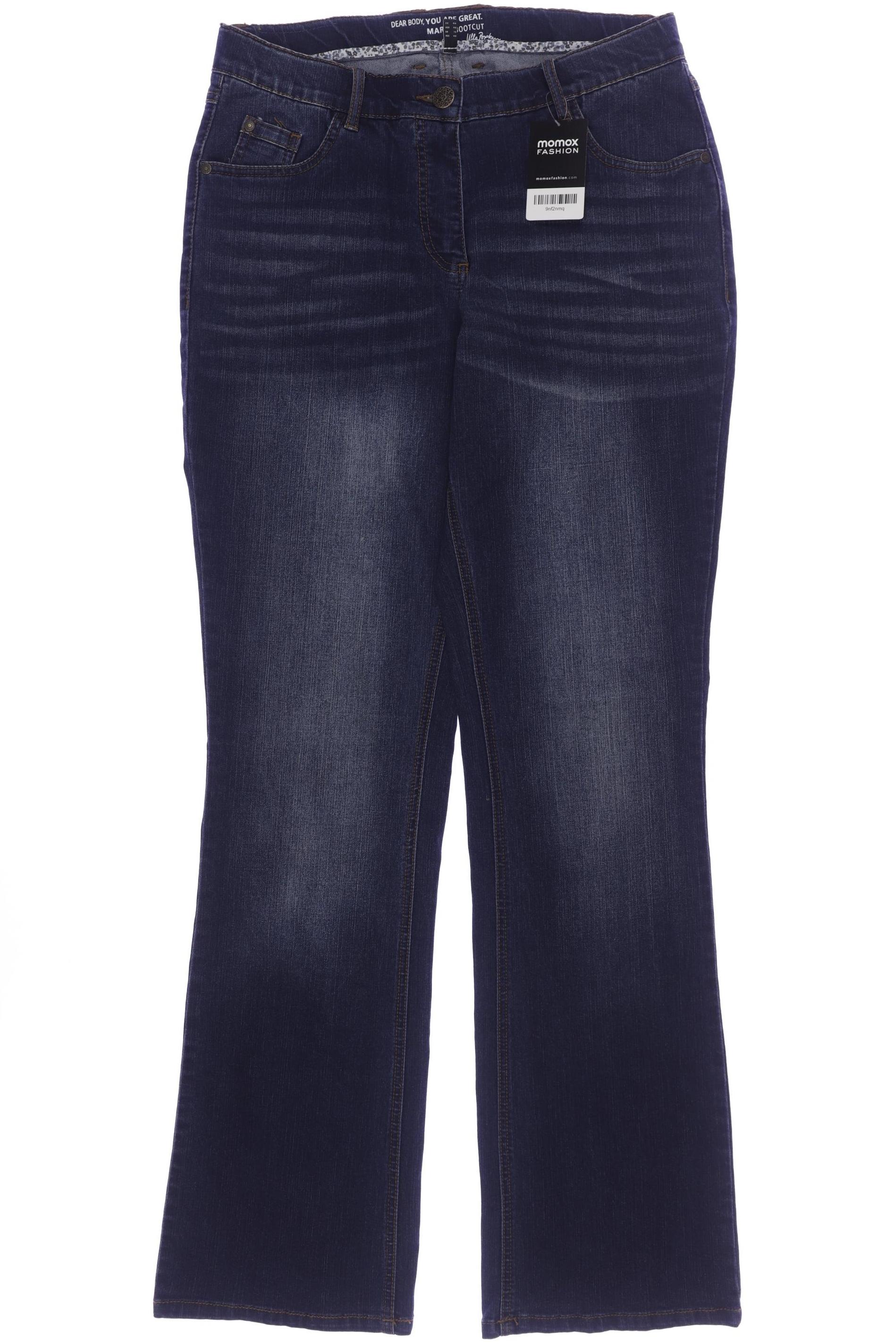 

Ulla Popken Damen Jeans, marineblau, Gr. 84