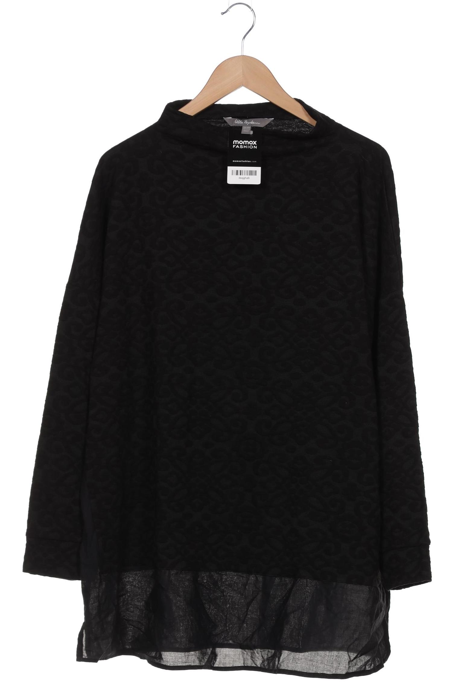 

Ulla Popken Damen Sweatshirt, schwarz, Gr. 50