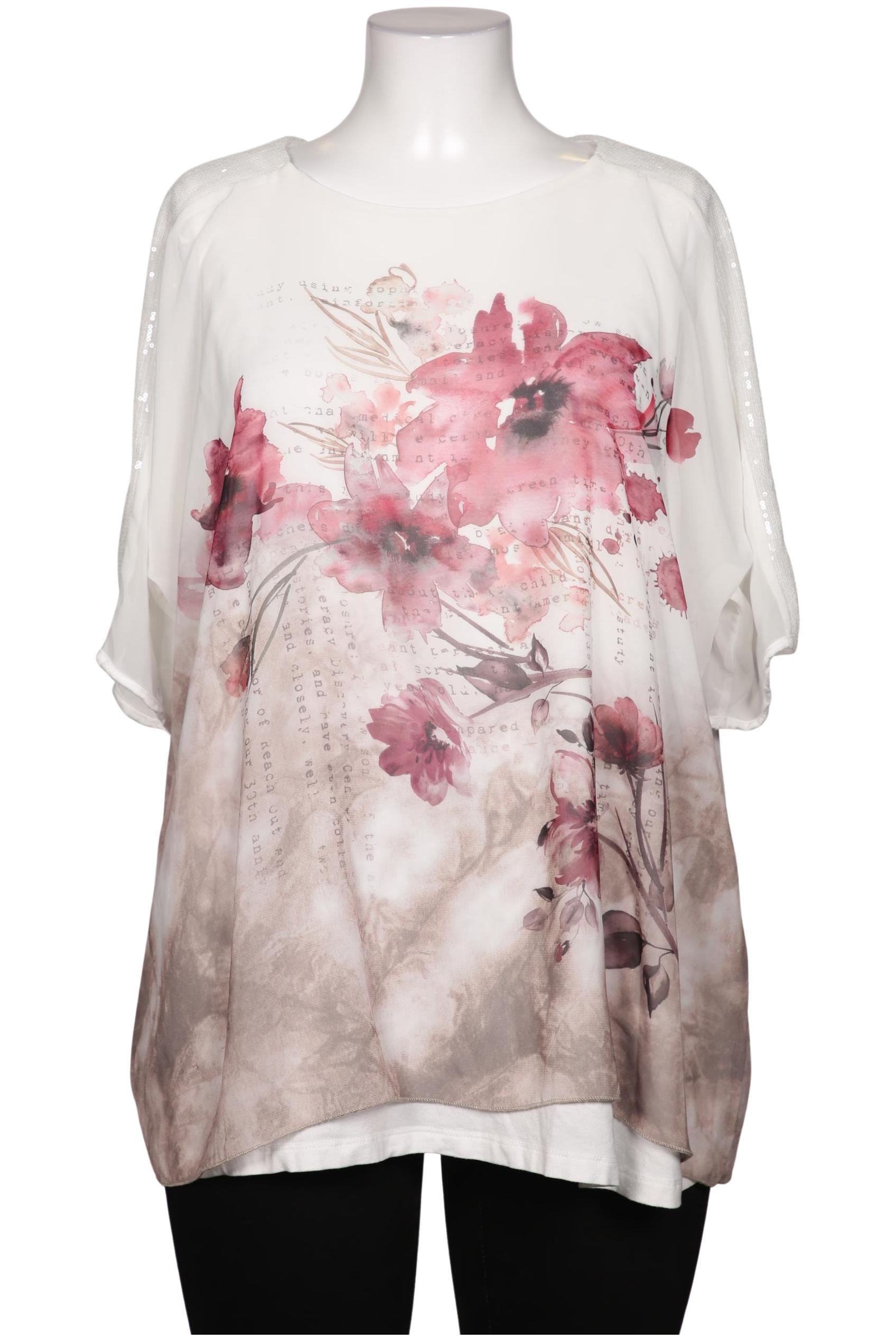 

Ulla Popken Damen Bluse, cremeweiß, Gr. 46