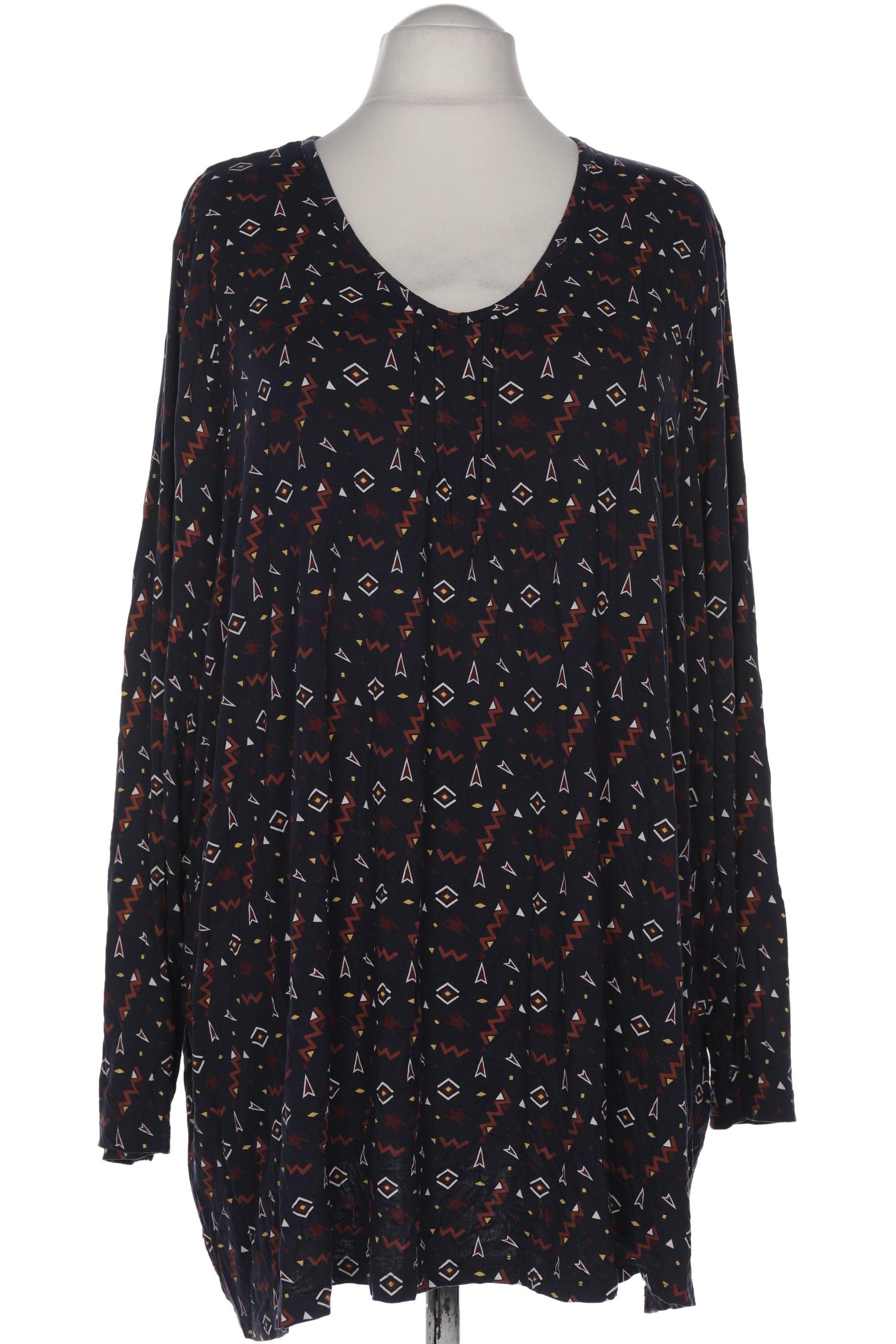 

Ulla Popken Damen Langarmshirt, marineblau, Gr. 58