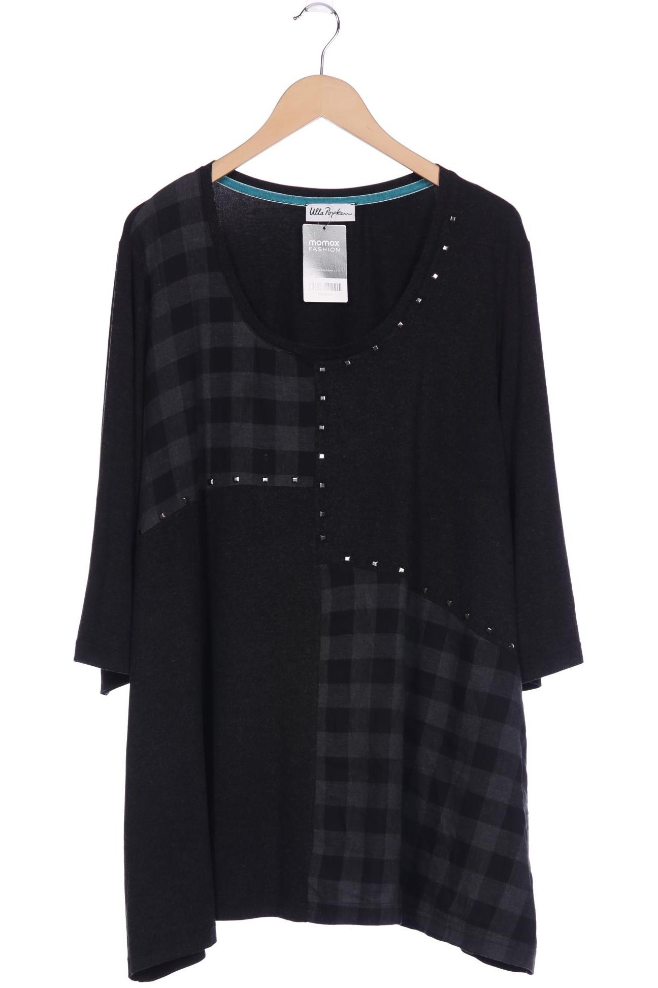 

Ulla Popken Damen Langarmshirt, grau, Gr. 42