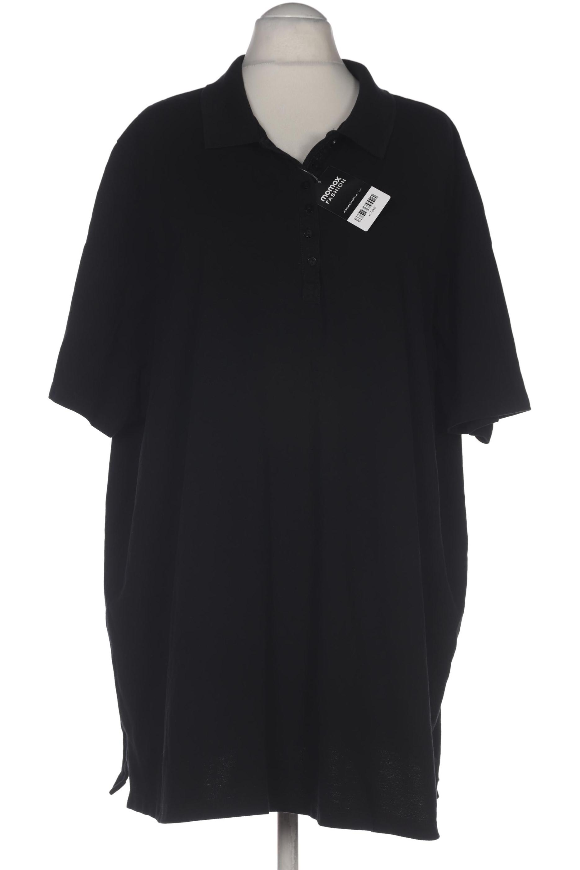 

Ulla Popken Damen Poloshirt, schwarz, Gr. 56