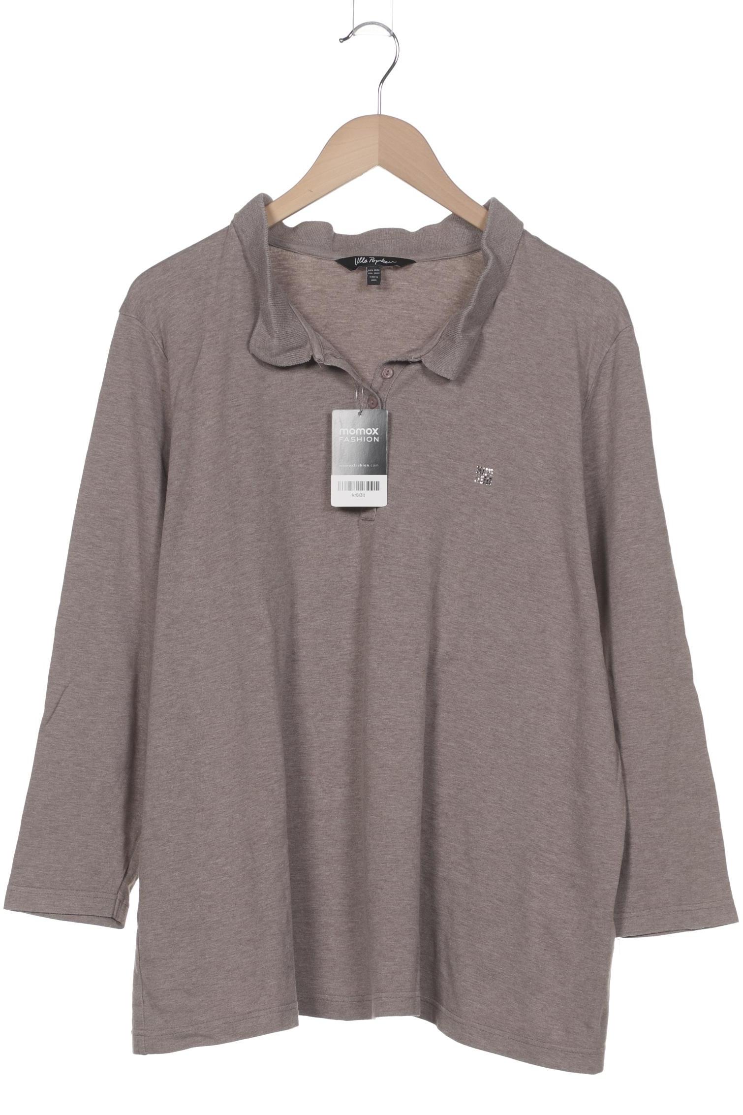 

Ulla Popken Damen Poloshirt, beige, Gr. 50