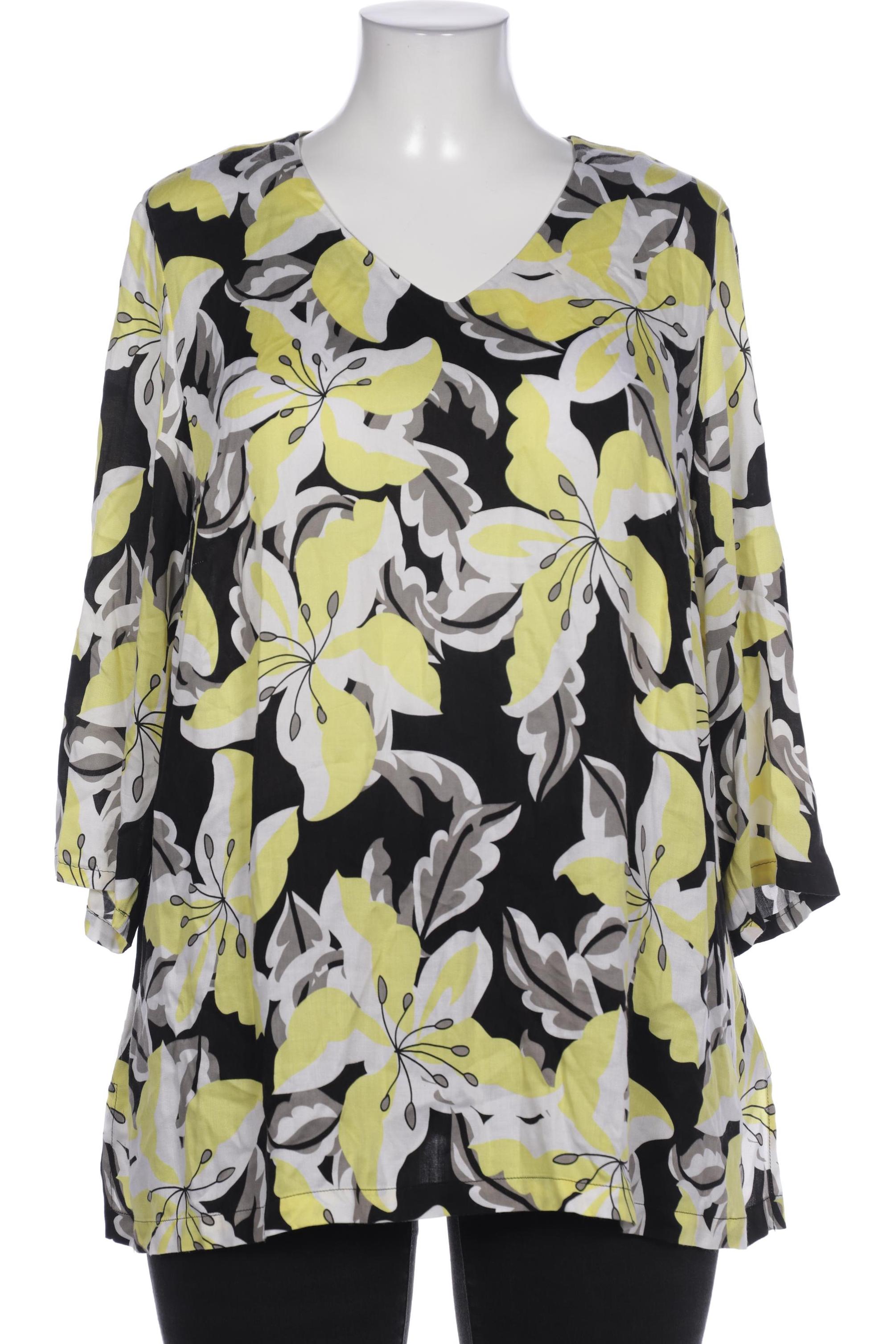 

Ulla Popken Damen Bluse, gelb, Gr. 46