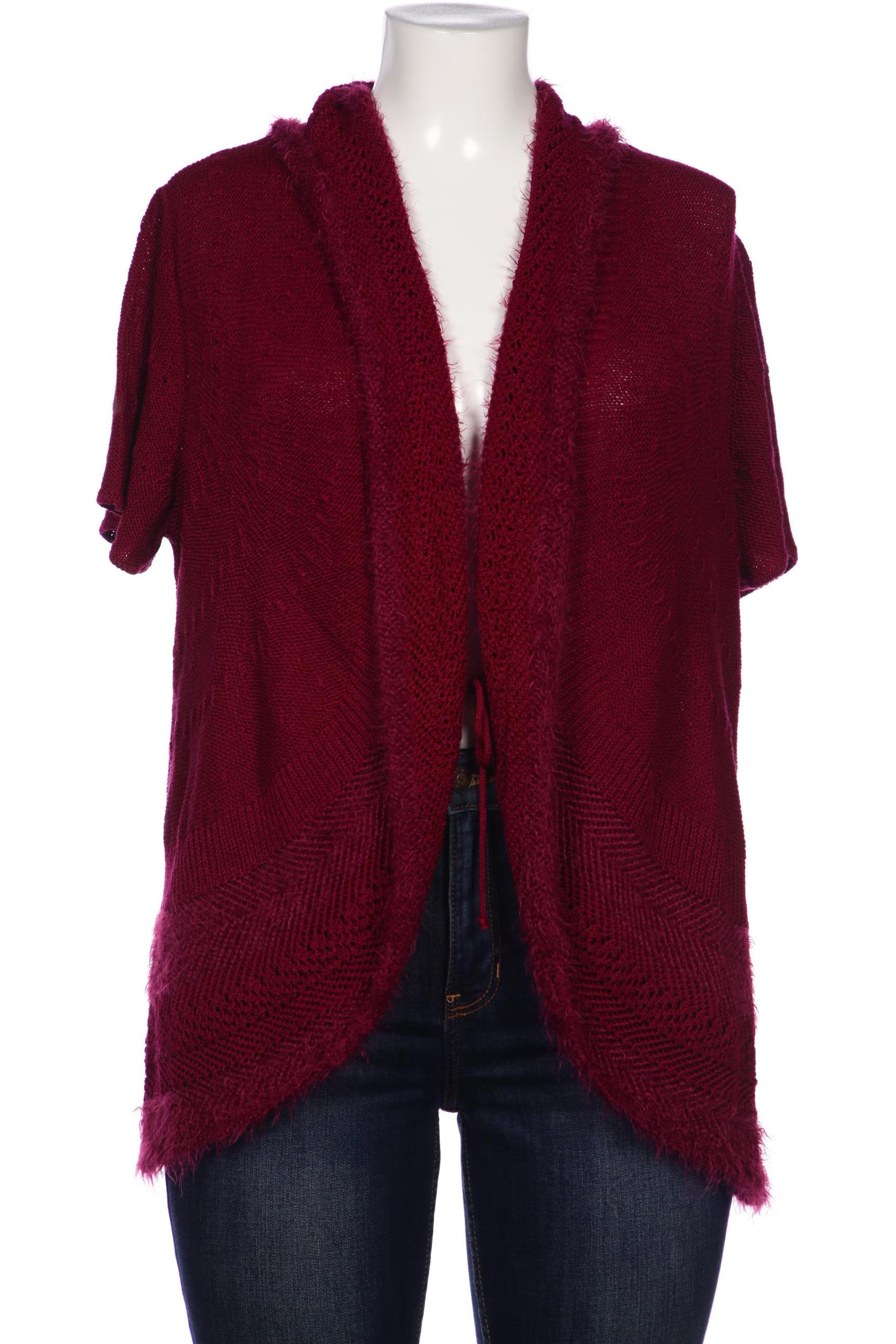 

Ulla Popken Damen Strickjacke, bordeaux
