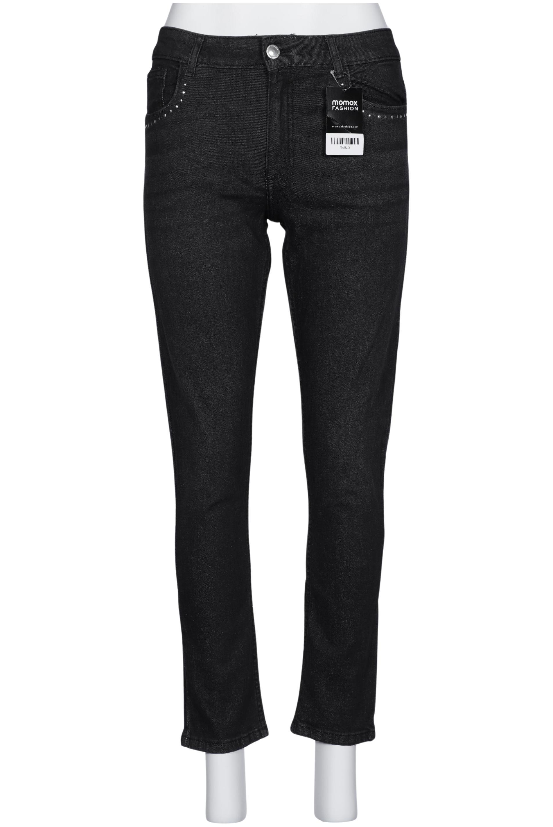 

Ulla Popken Damen Jeans, schwarz, Gr. 42