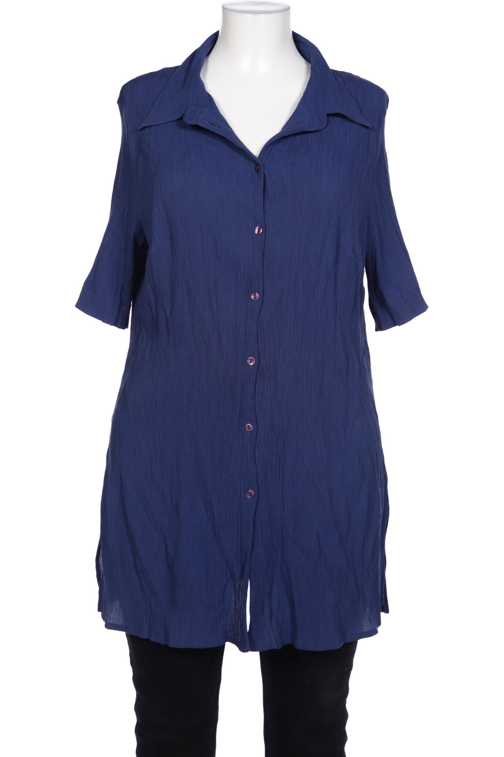 

Ulla Popken Damen Bluse, blau, Gr. 50