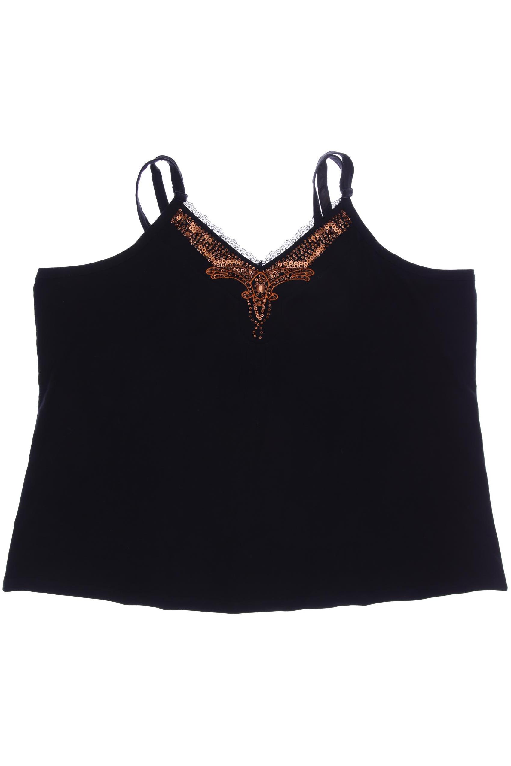 

Ulla Popken Damen Top, schwarz, Gr. 52