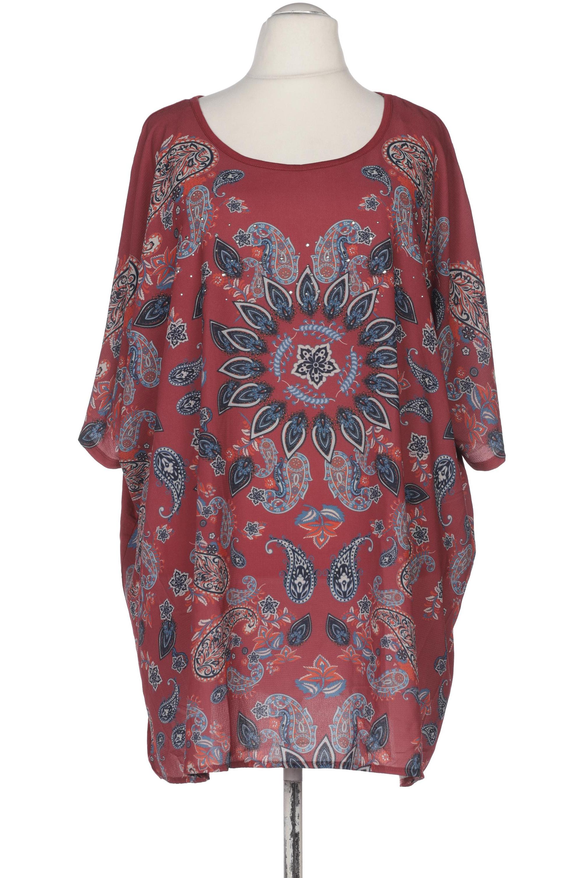 

Ulla Popken Damen Bluse, bordeaux, Gr. 62